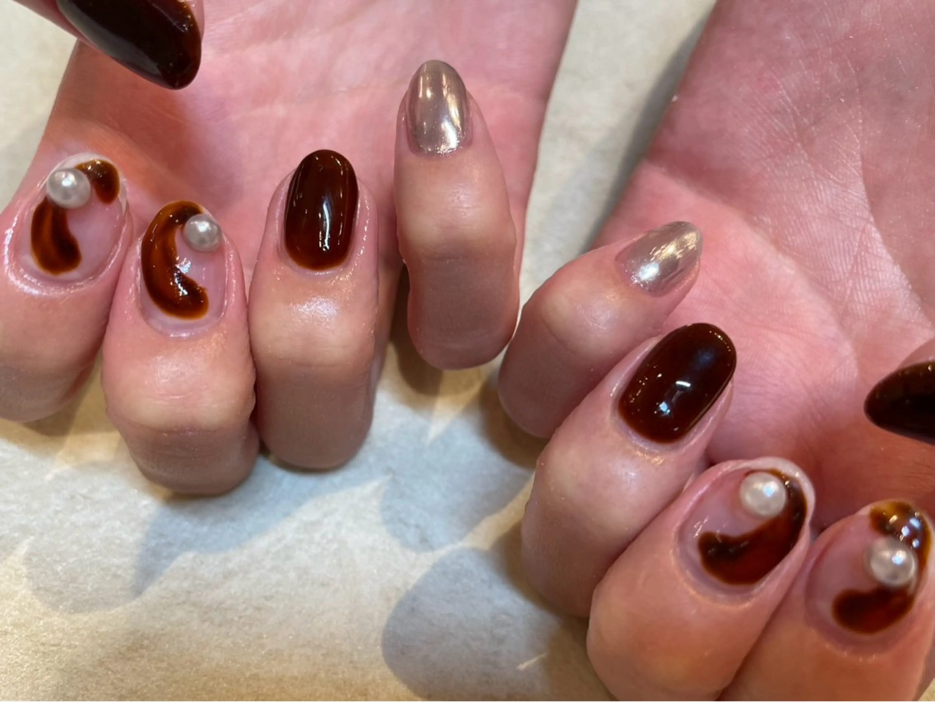 ネイル ハンドネイル ネイルサロン エルフィンのネイルデザイン