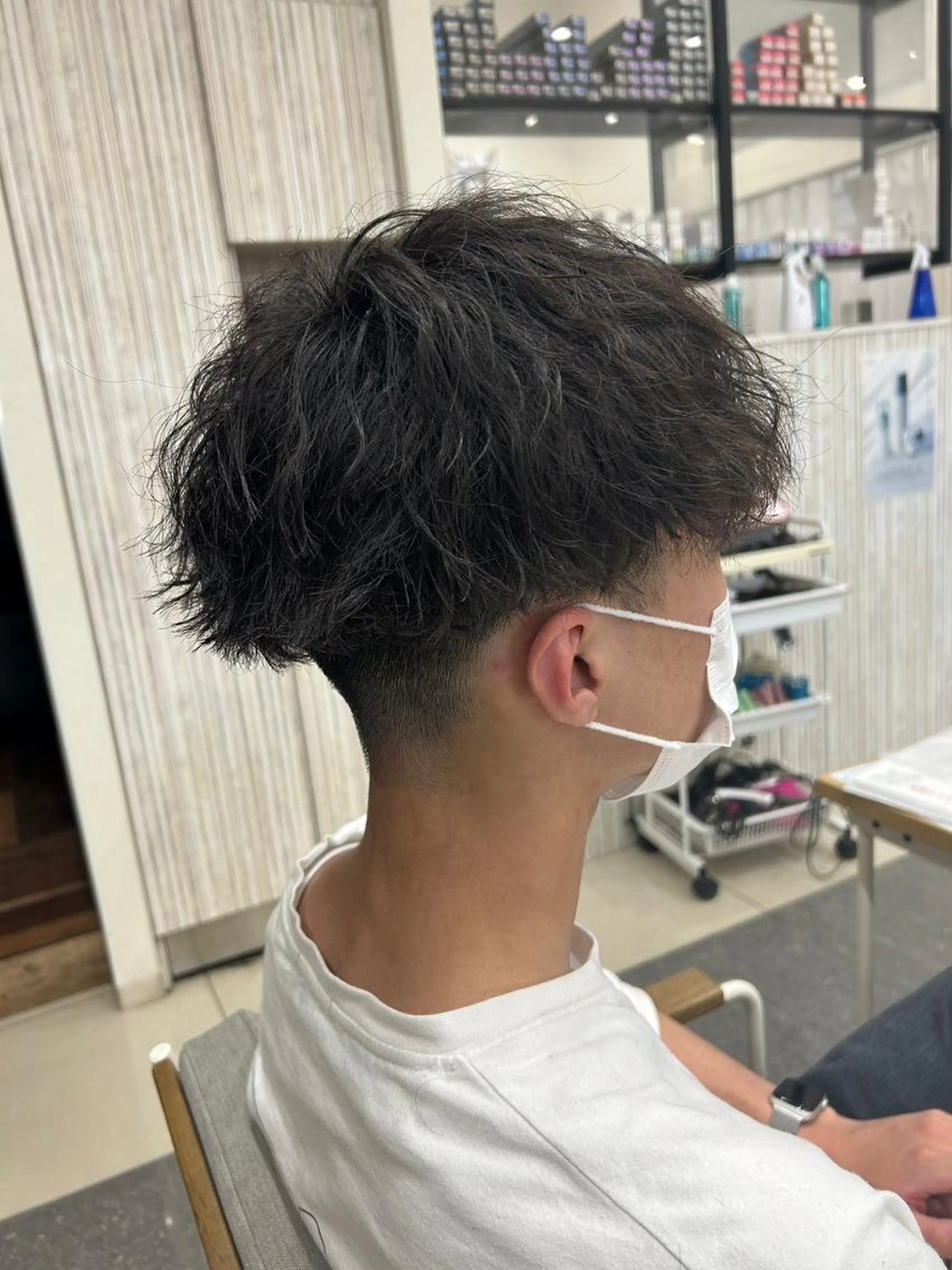 【メンズも歓迎👏】メンズカット+ツイストスパイラルパーマの写真