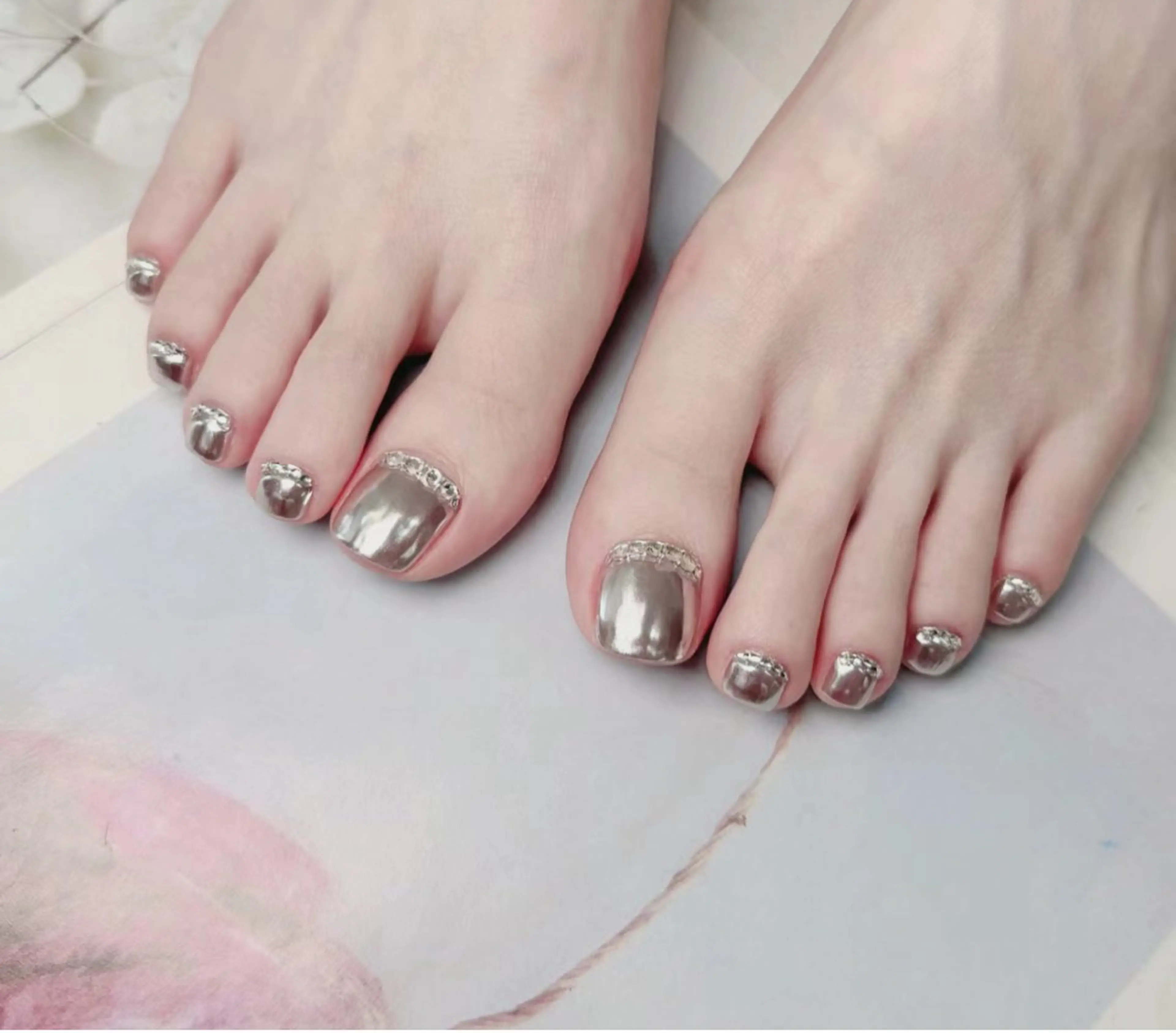 ネイル フットネイル 🎀Ｍ nails✨ ビューティーのネイルデザイン