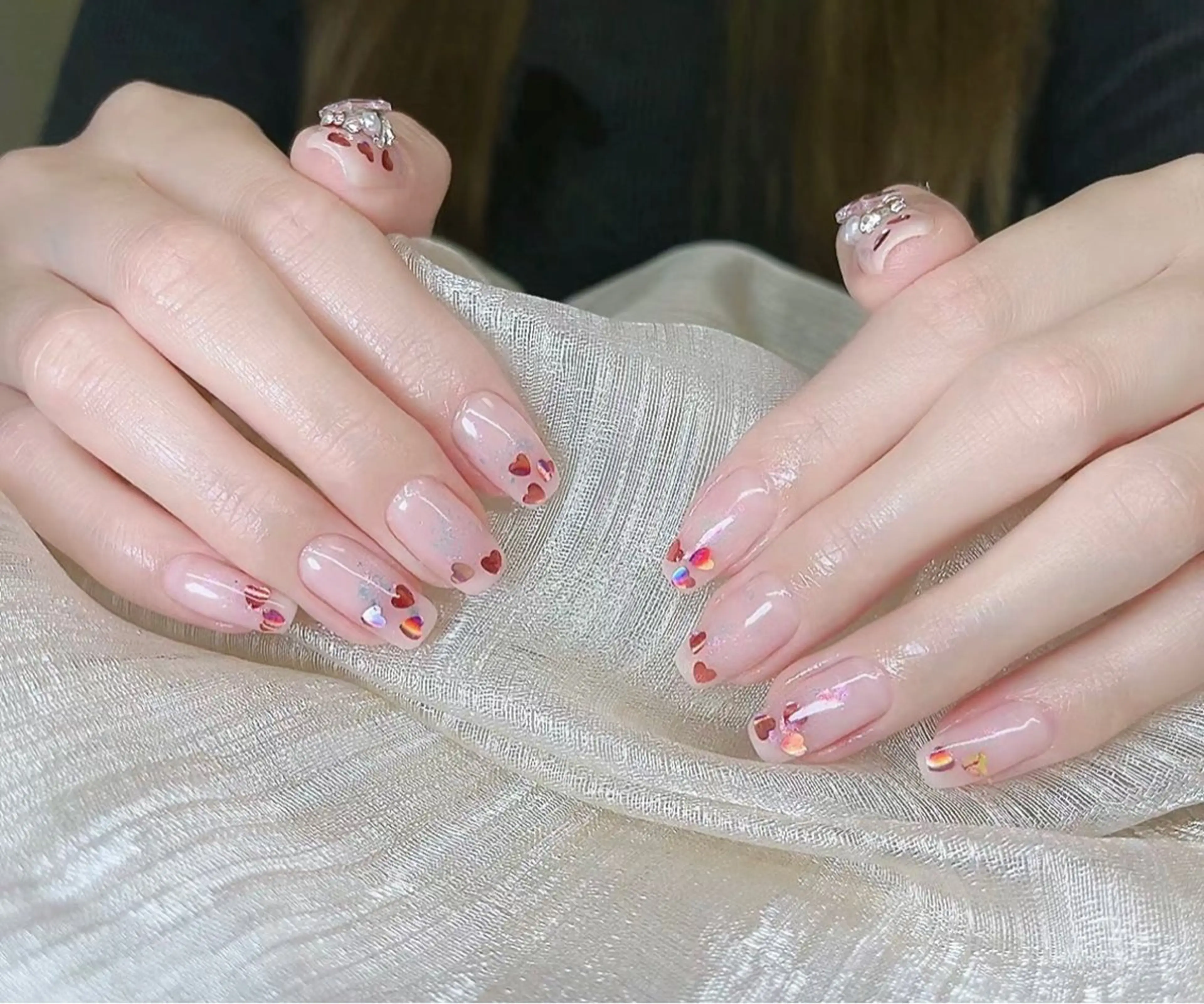 ネイル ハンドネイル ハンドケア 🍑 momo_nailのネイルデザイン