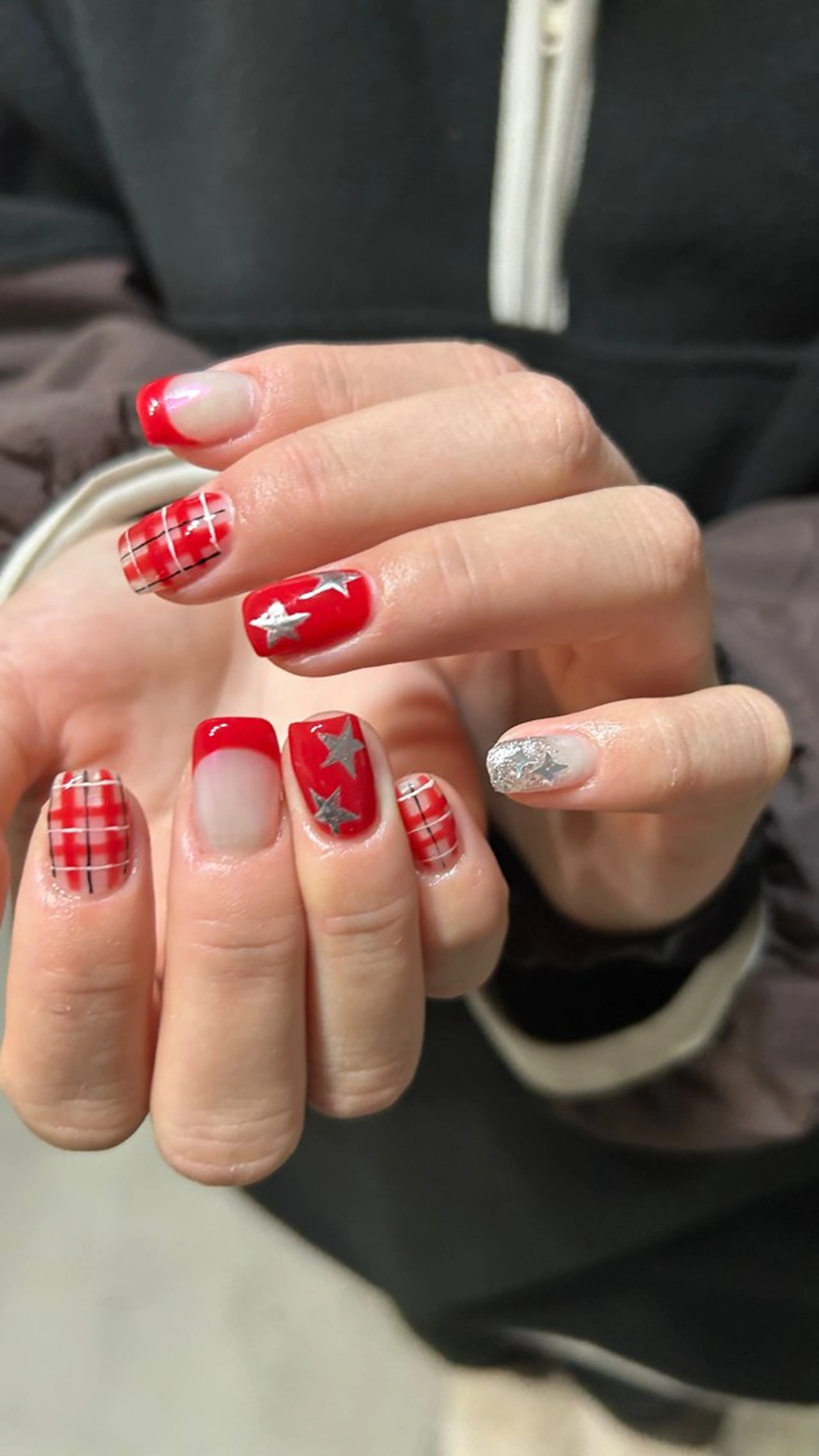 ネイル 冬ネイル クリスマス MAXKELLY大阪店所属・MAXKELLY 大阪店のネイルデザイン
