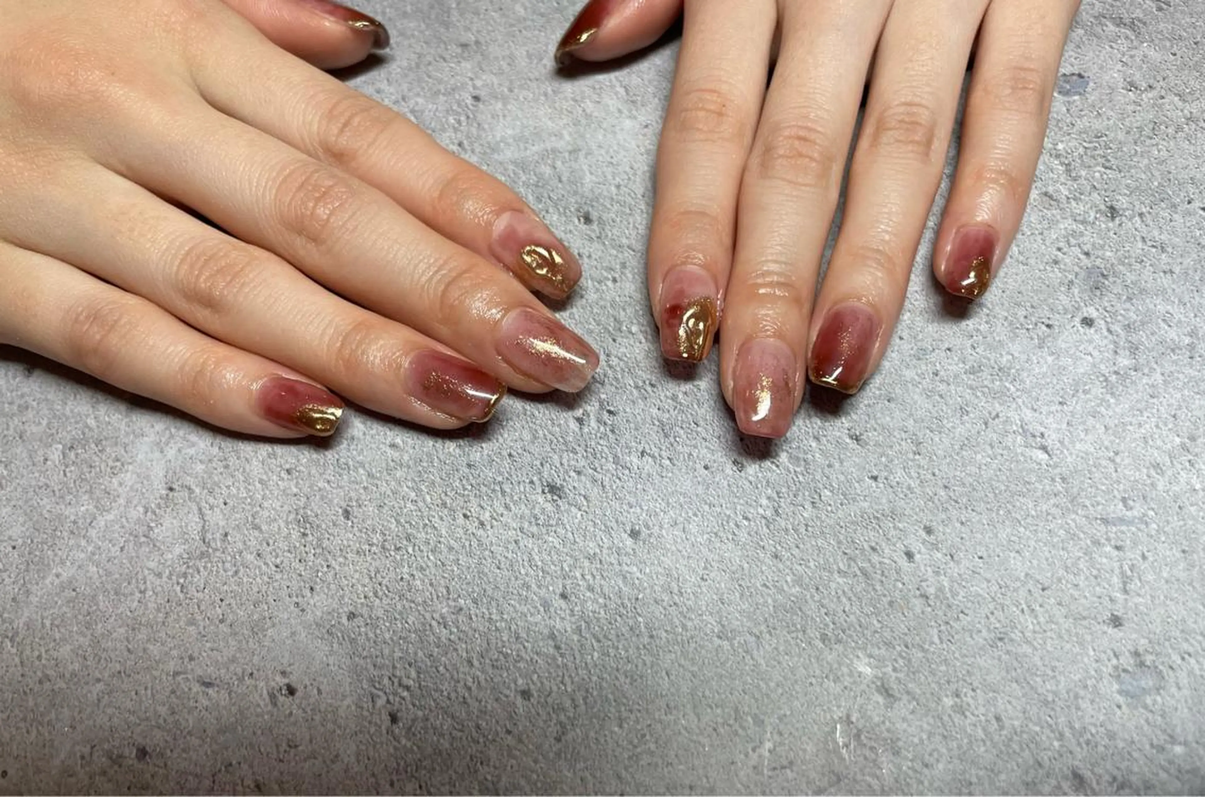 ネイル ハンドネイル ハンドケア Crescent Eye濱谷のネイルデザイン