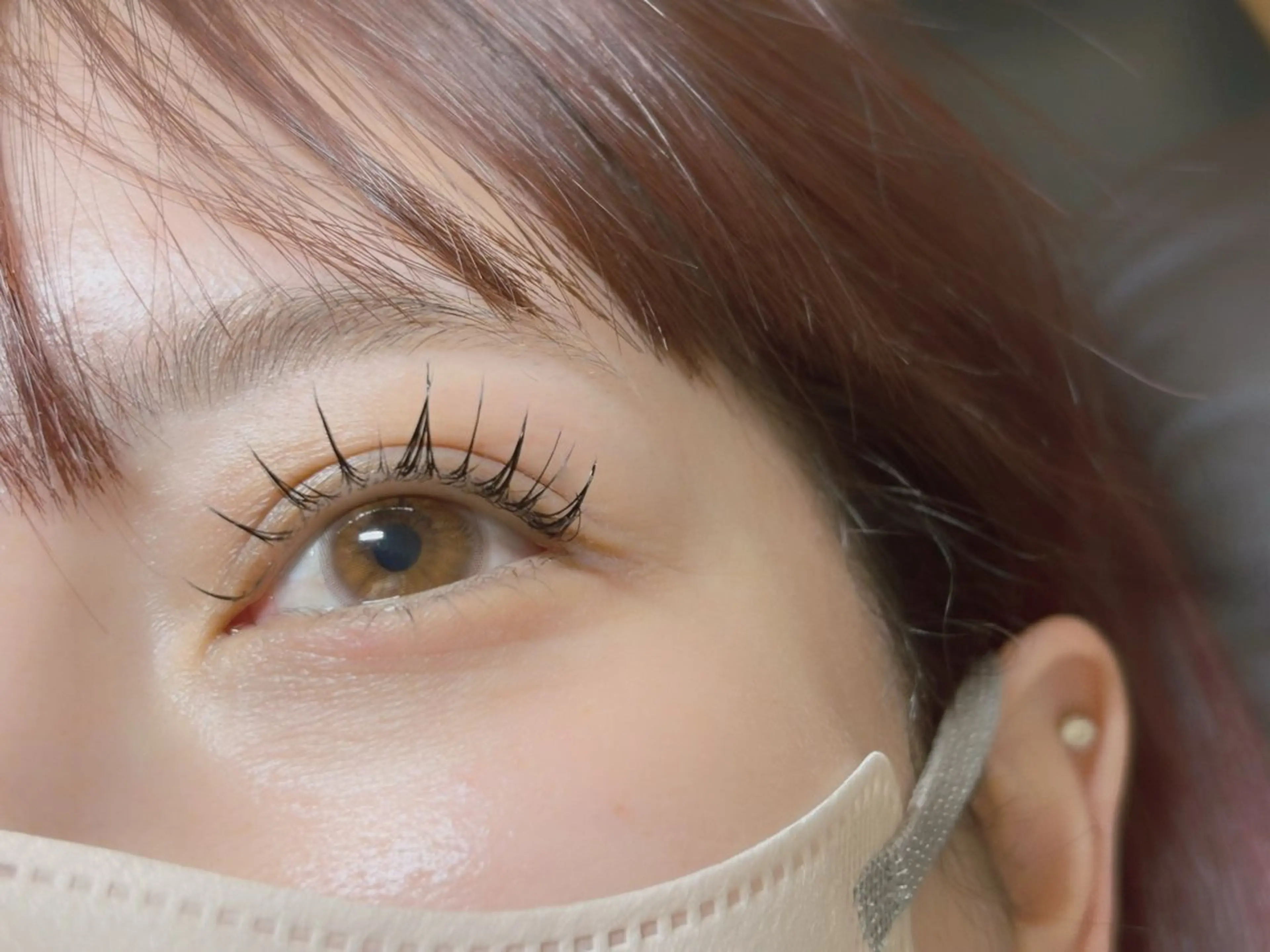 フラットラッシュ　マツエク120本【アイシャンプー＆コーティング付き】の写真