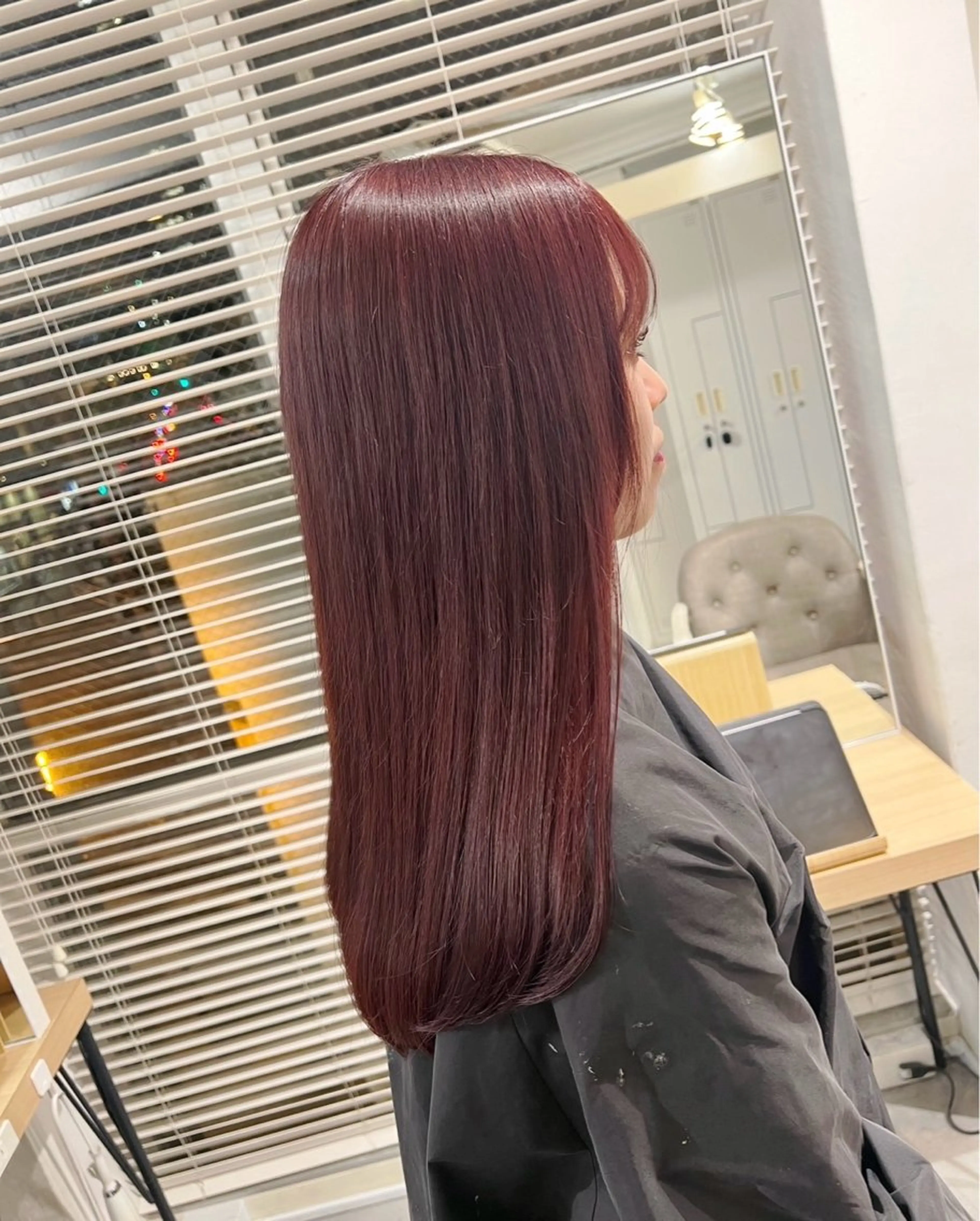 セミロング カラー ブラウンカラー ピンクカラー ピンクブラウン ヘアカラー トリートメント ROBIN所属・指名数No.1 /NAOYAのヘアスタイル