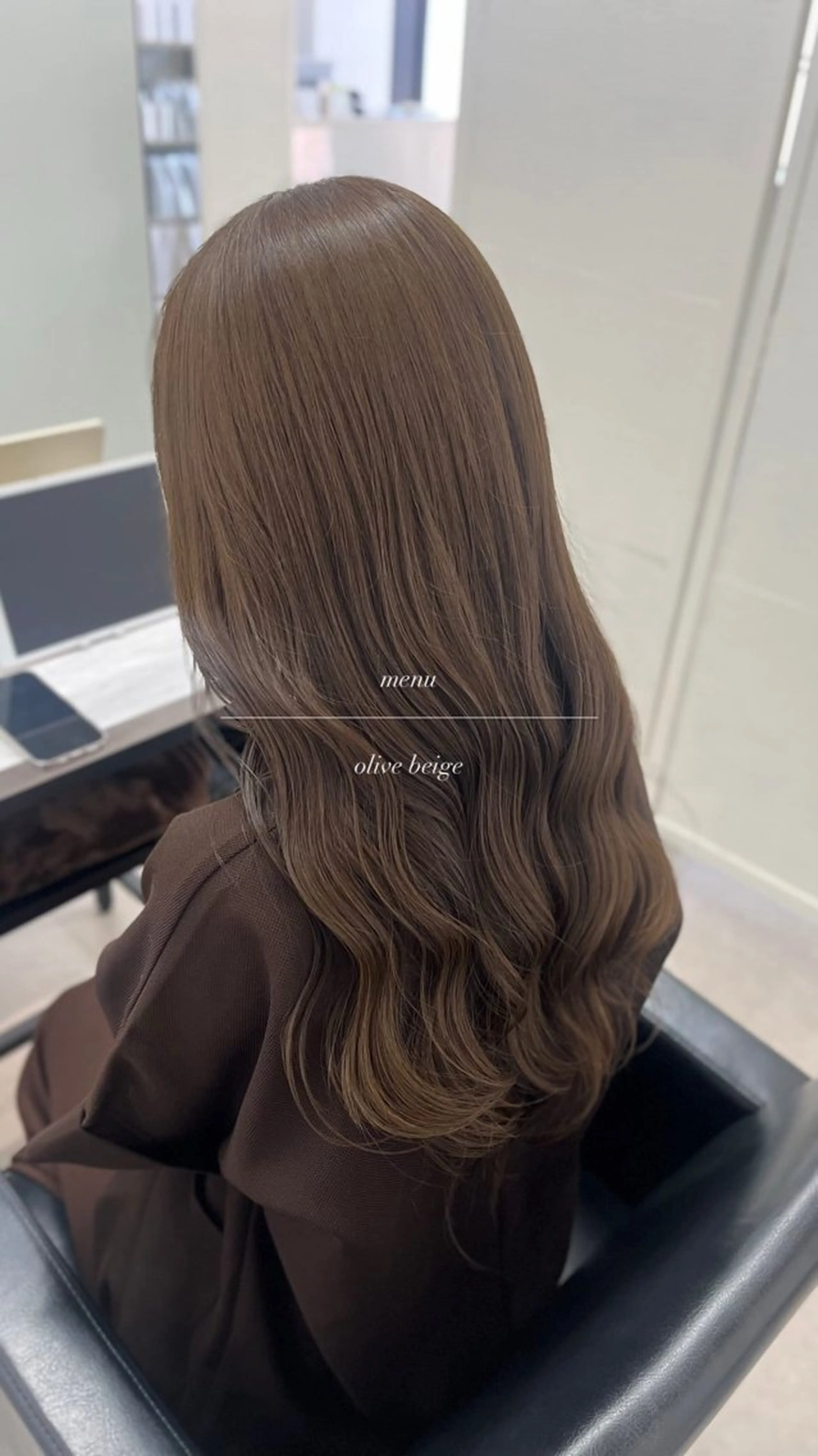 ロング カラー ヘアカラー トリートメント 髪質改善美容室　Lino 香芝五位堂店所属・runa｜艶と透明感 を叶える 奈良香芝のヘアスタイル