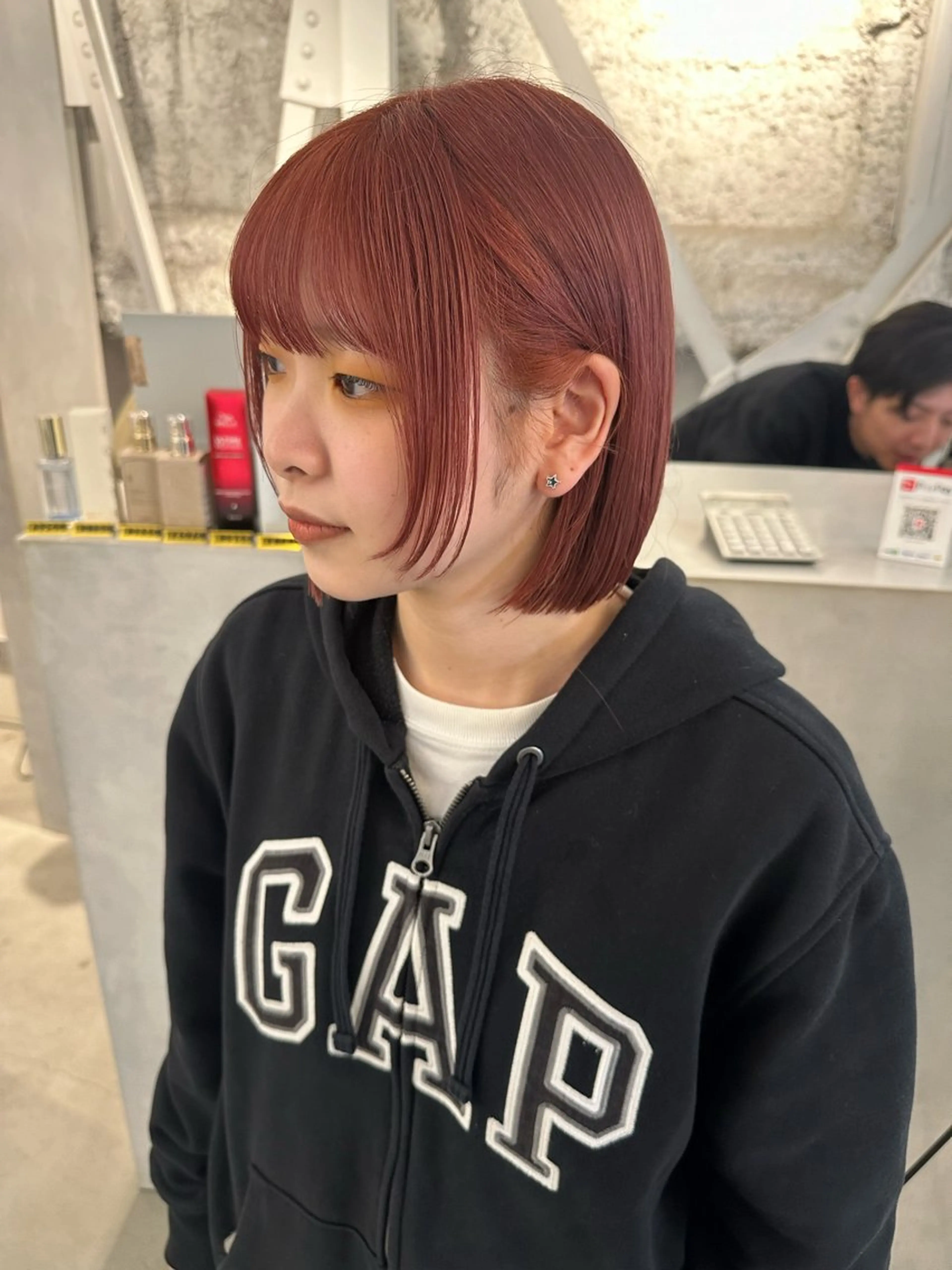 ショート カット ヘアカラー 骨格診断で絶対可愛い ✨丸みショート✨凌弥のヘアスタイル