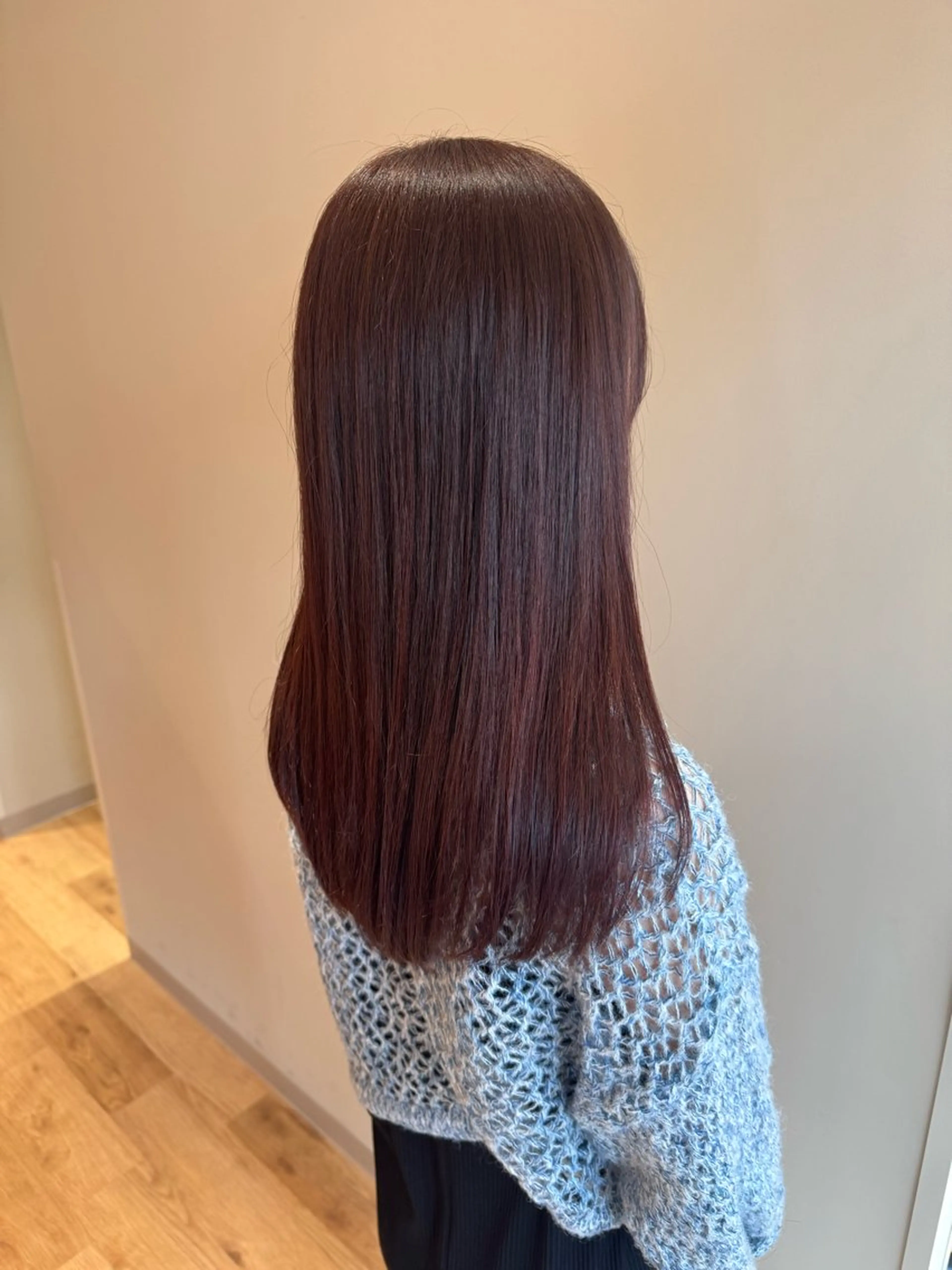 ロング 黒島優香🦋 /縮毛矯正/髪質改善のヘアスタイル