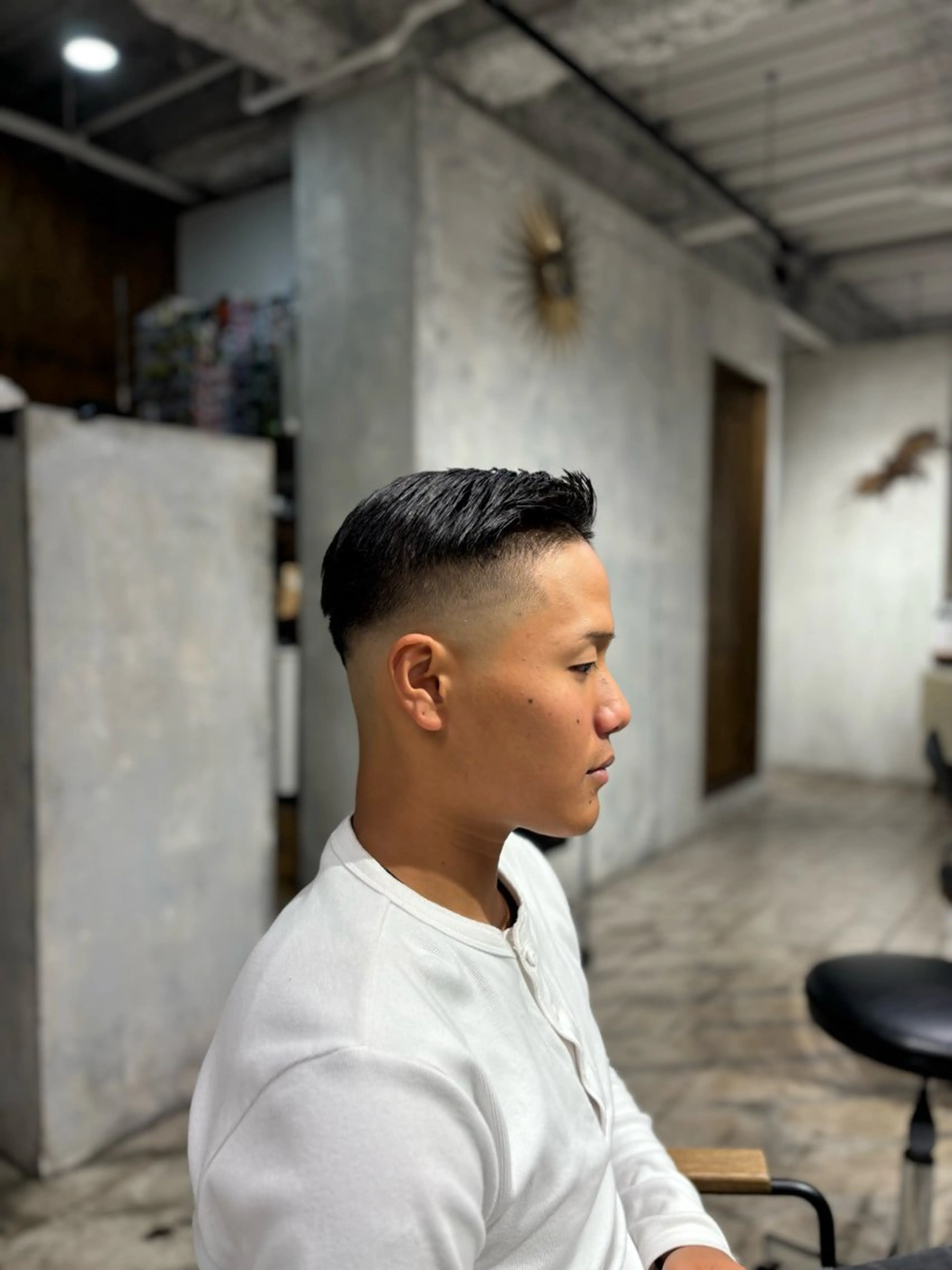 メンズ 刈り上げ 溝渕 天馬のヘアスタイル