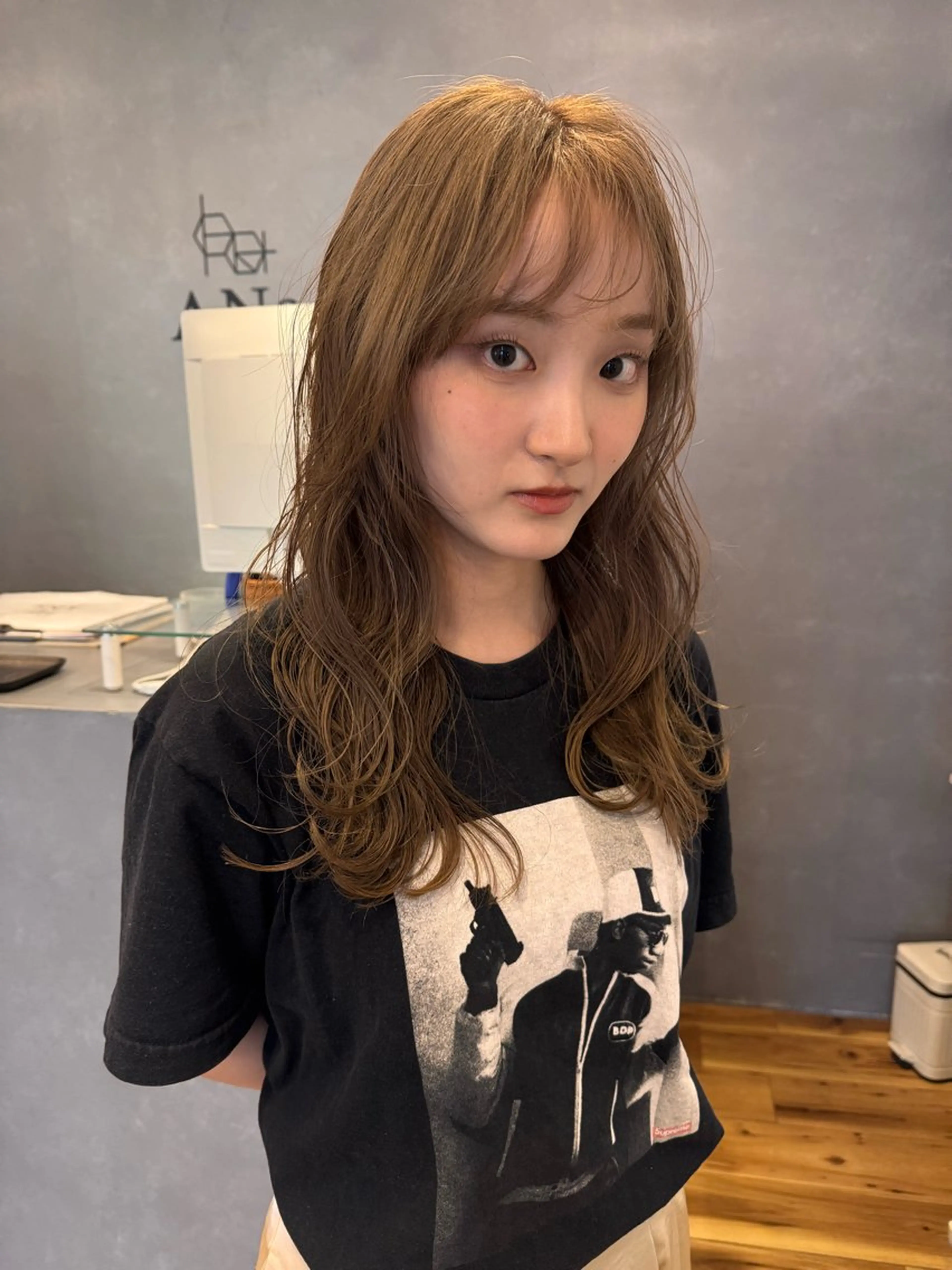 カラー ヘアカラー トリートメント ANs. SEINAのヘアスタイル