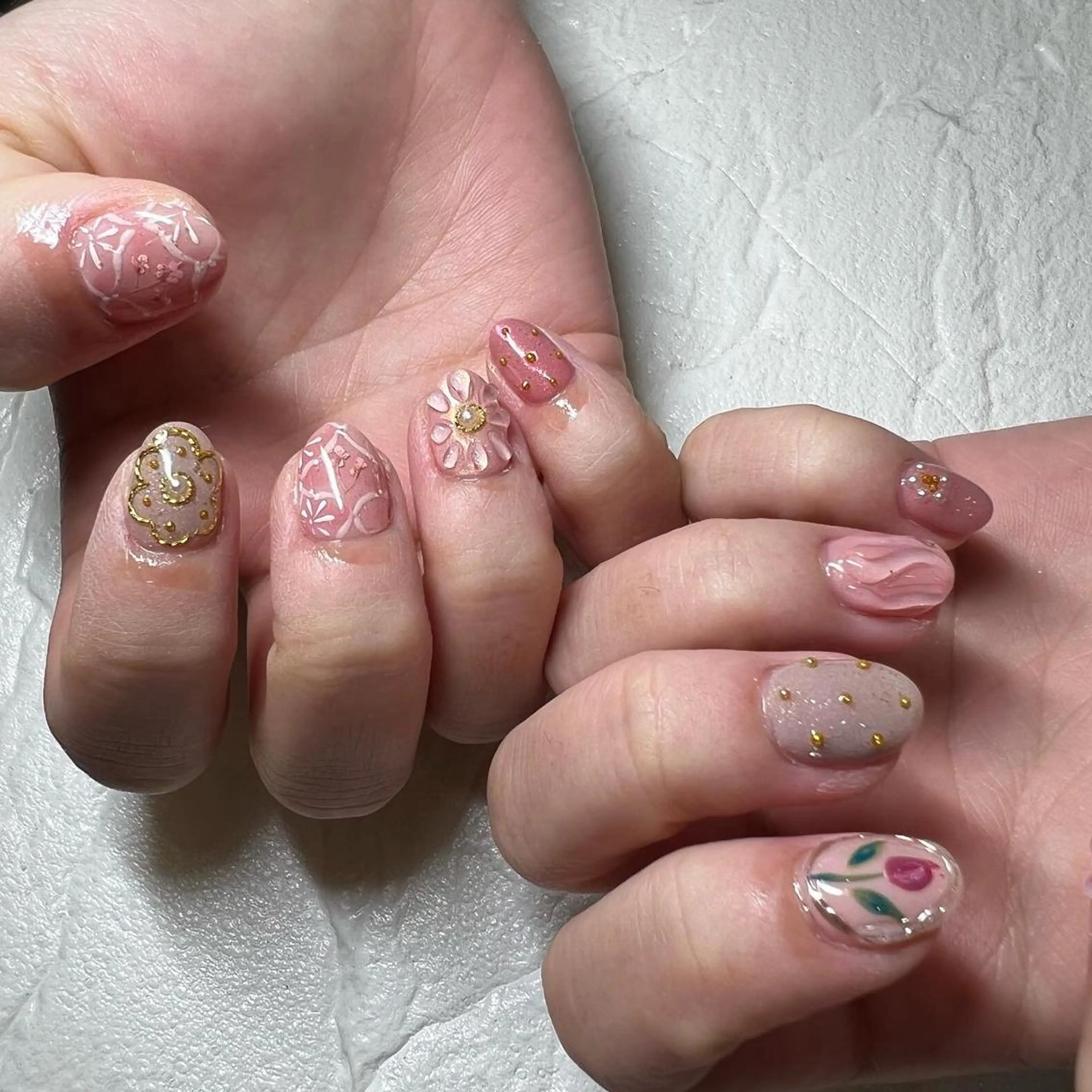 ネイル ニュアンスネイル ハンドネイル REMIA所属・beauty salonREMIAのネイルデザイン