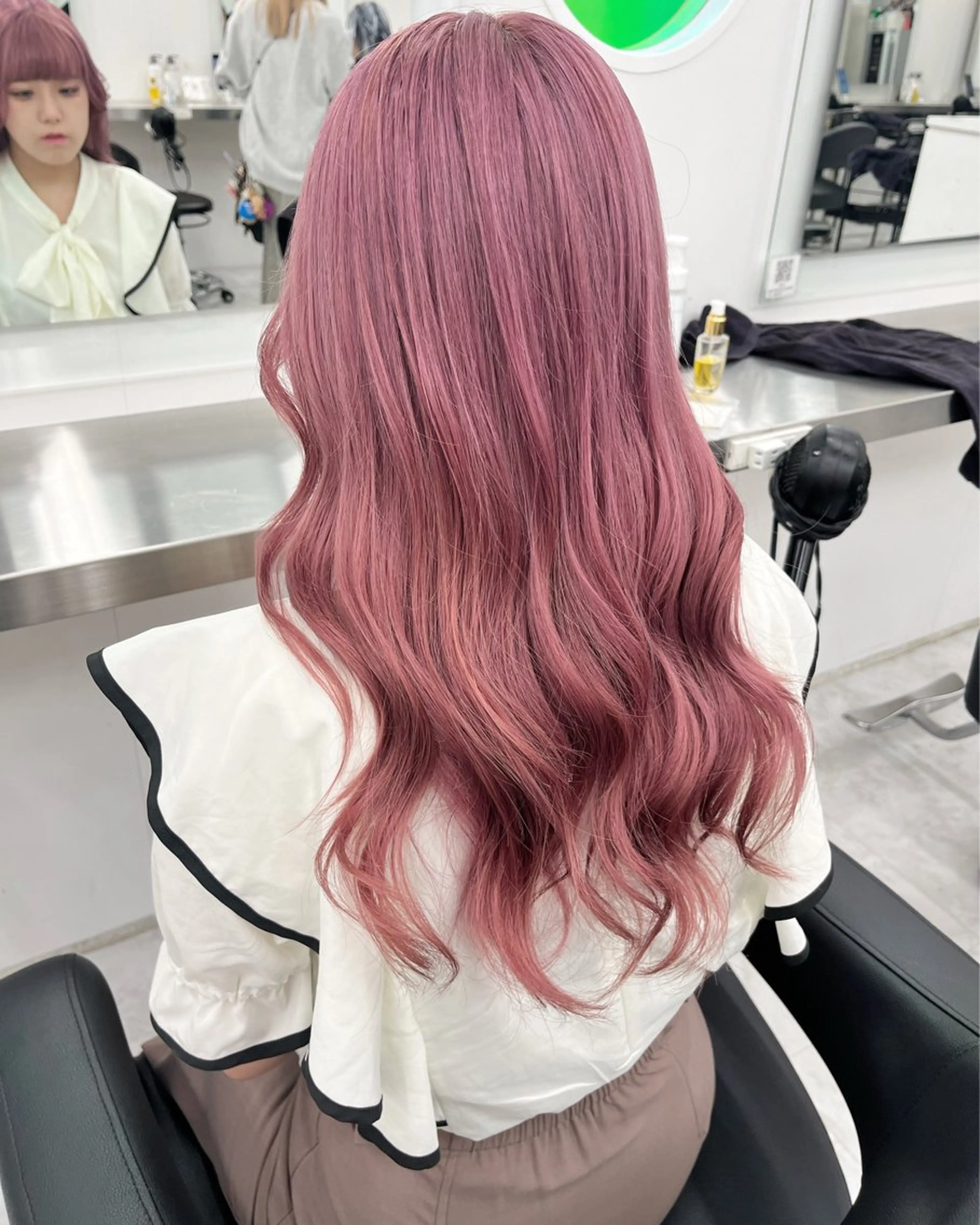 セミロング カラー ヘアアレンジ 愛されカラー🩷 はるなのヘアスタイル