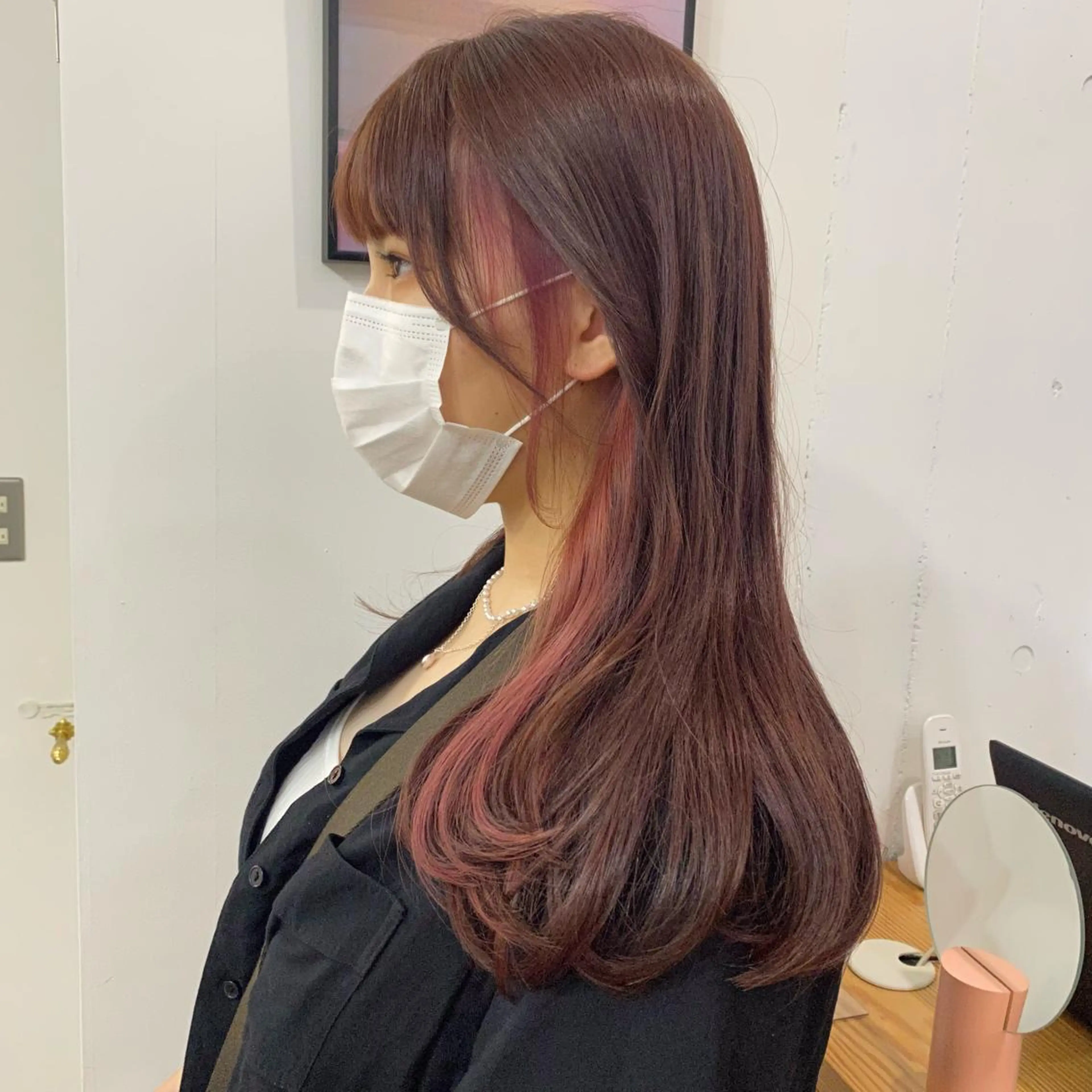 ロング カラー 🪭risa 暖色/レイヤー🪭のヘアスタイル