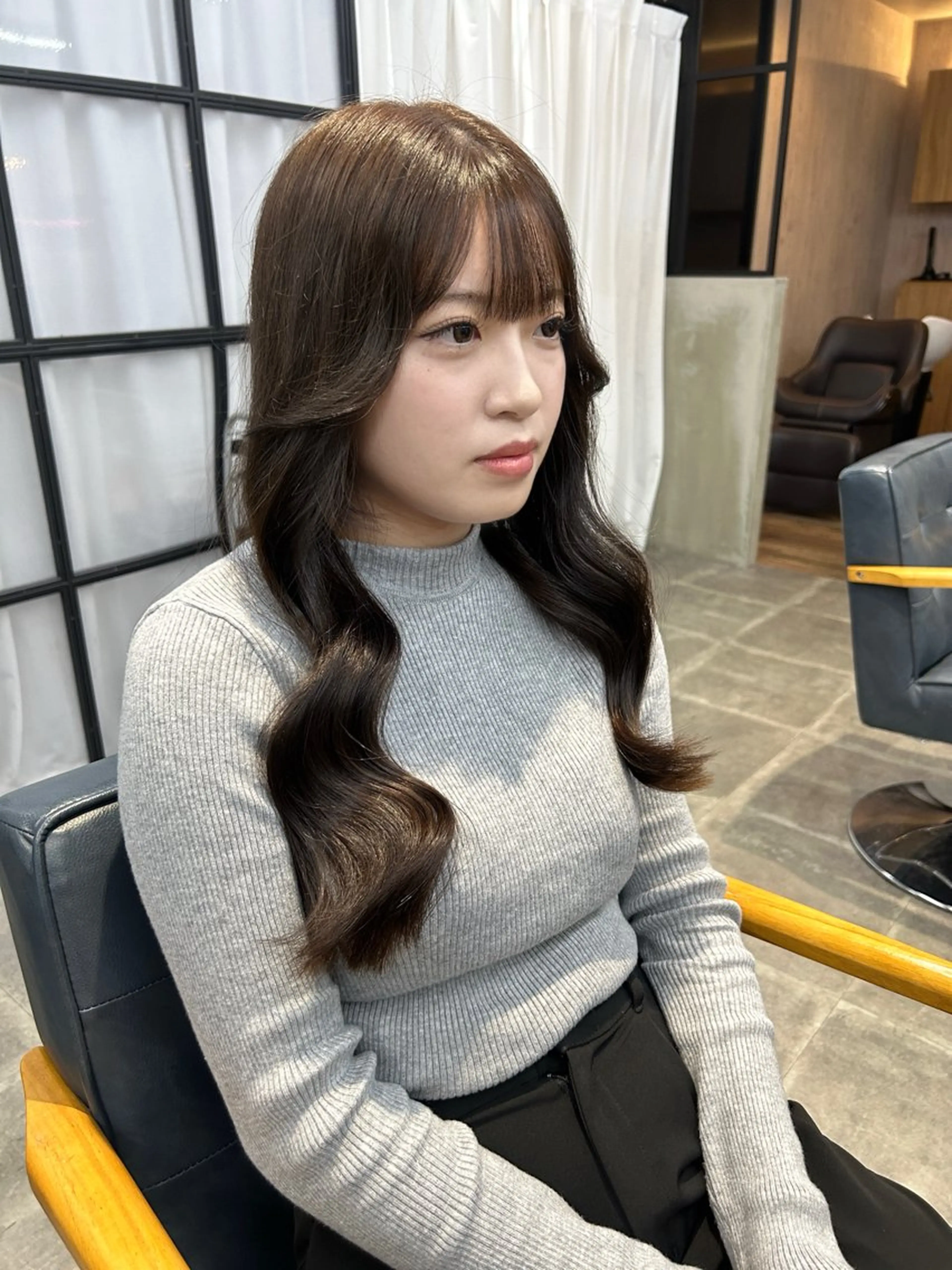 ロング カラー newi梅田🫧韓国 ヘア🫧sakiのヘアスタイル