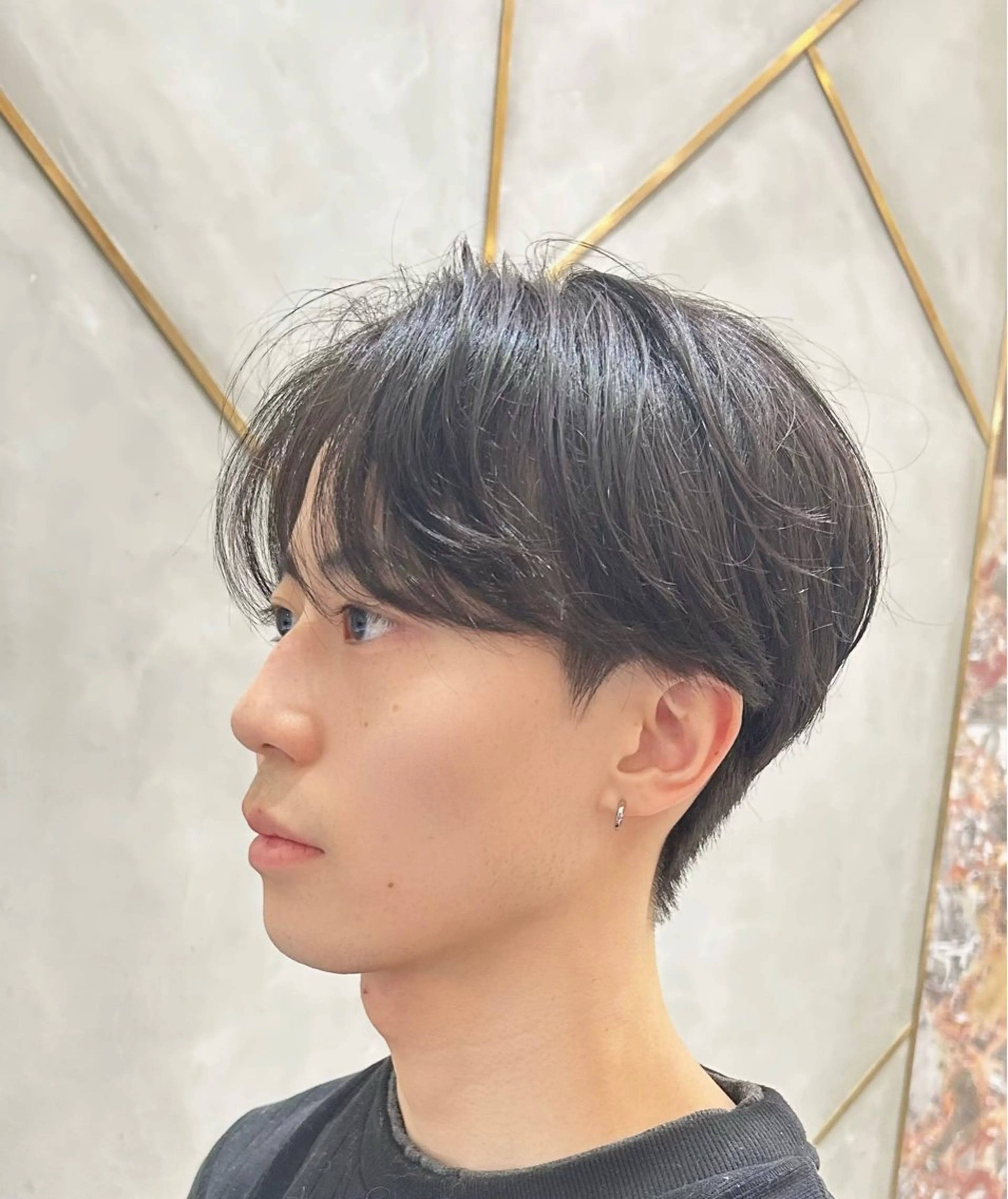 ショート メンズ calna by ELMO  上ノ井のヘアスタイル