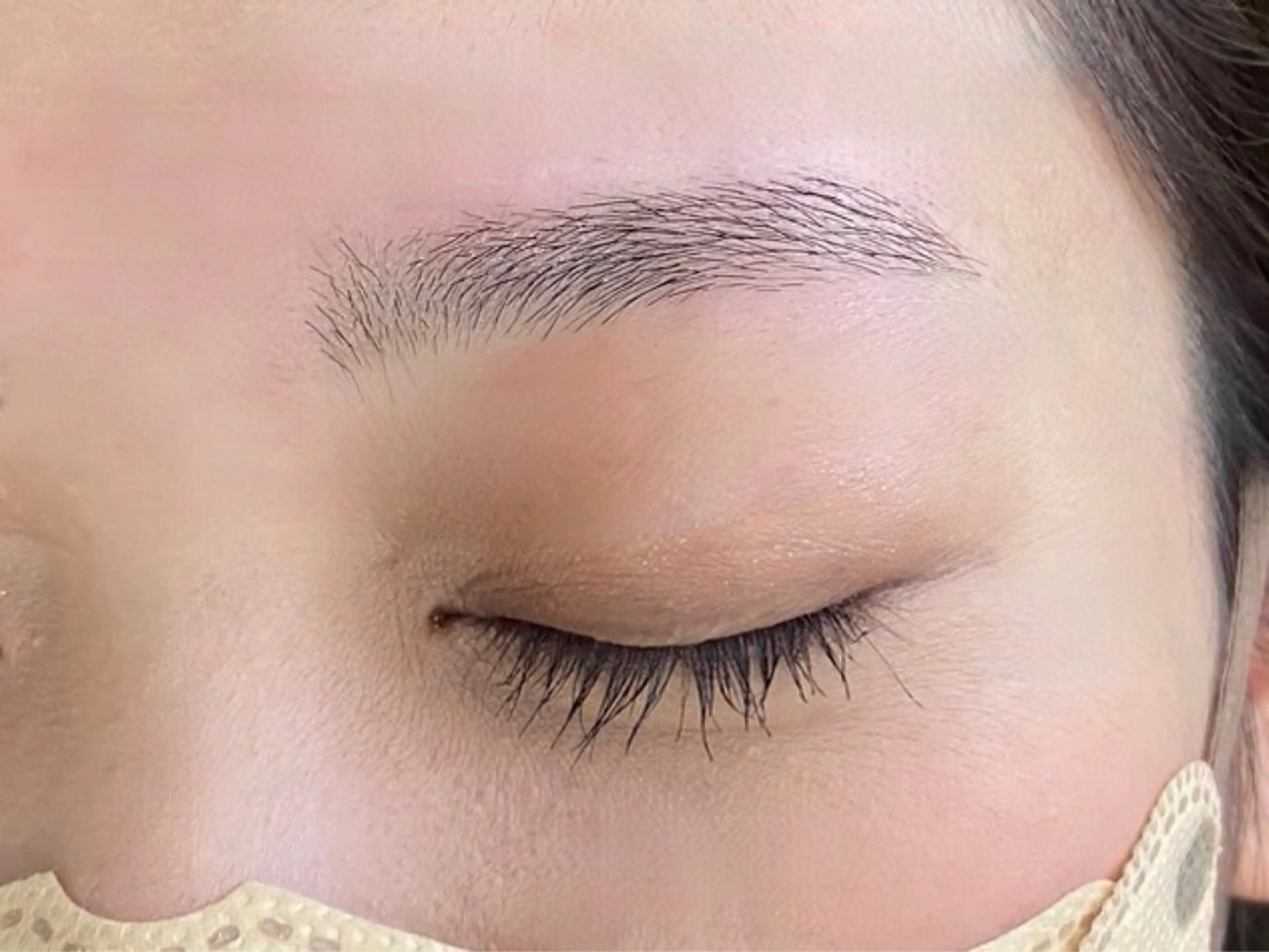 アイブロウ 眉毛ワックス脱毛 YAMADA SARINA🫧のマツエク・マツパデザイン