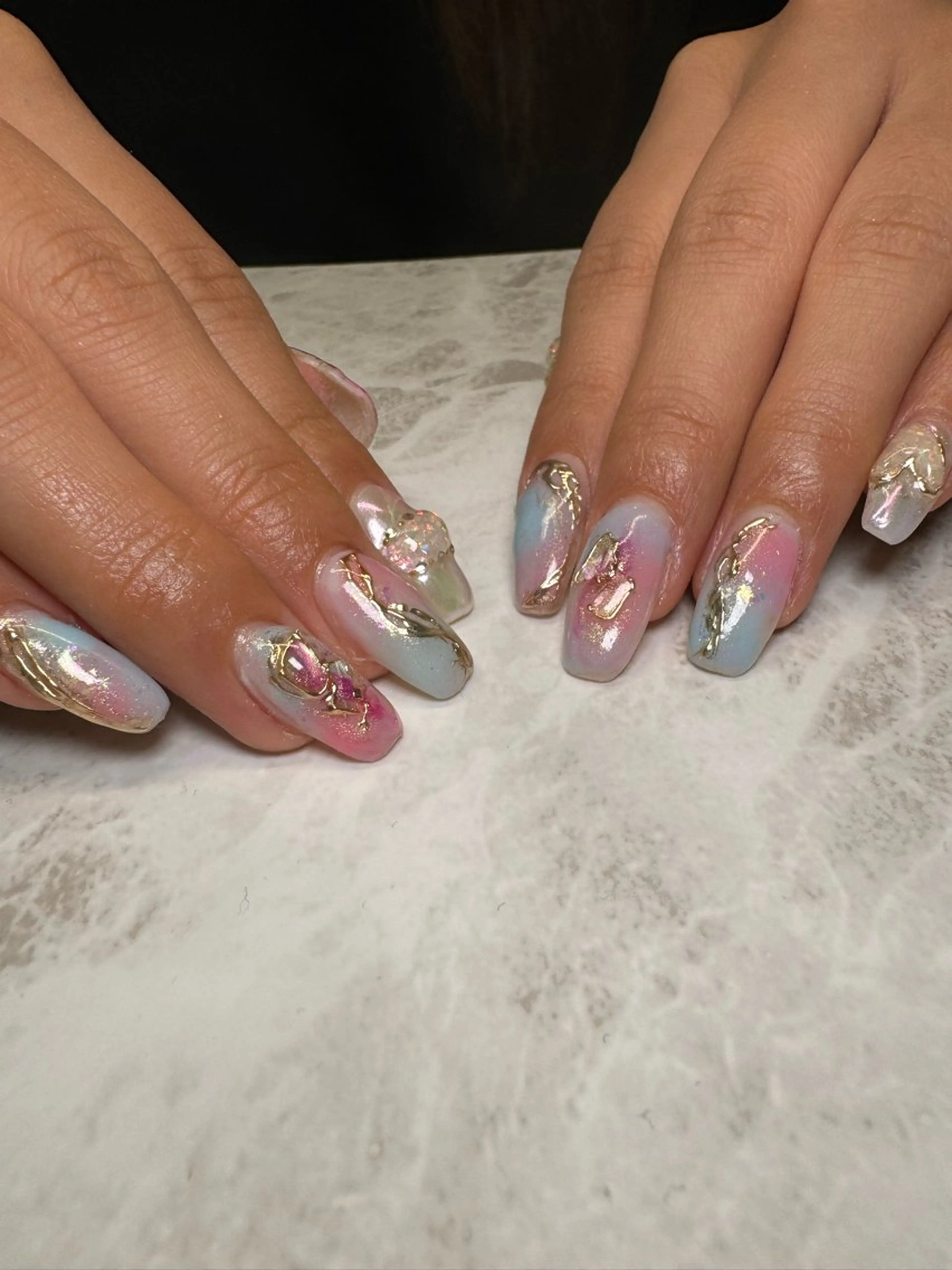 ネイル ハンドネイル YOUTH nails waxing所属・YOUTH natsumiのネイルデザイン