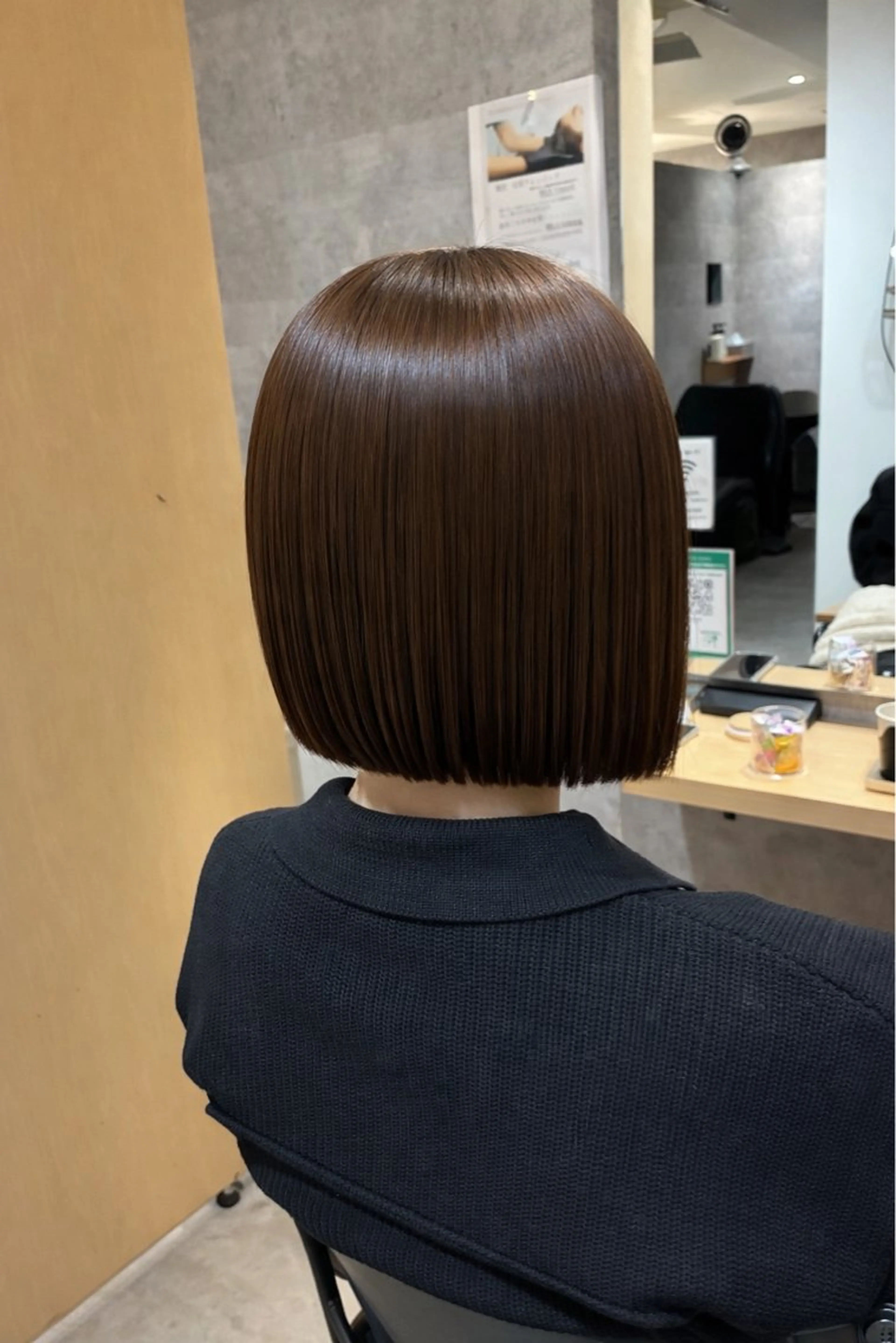 ショート カット ヘアカラー トリートメント 🎀津曲夏希🎀 ボブ/顔周りカットのヘアスタイル