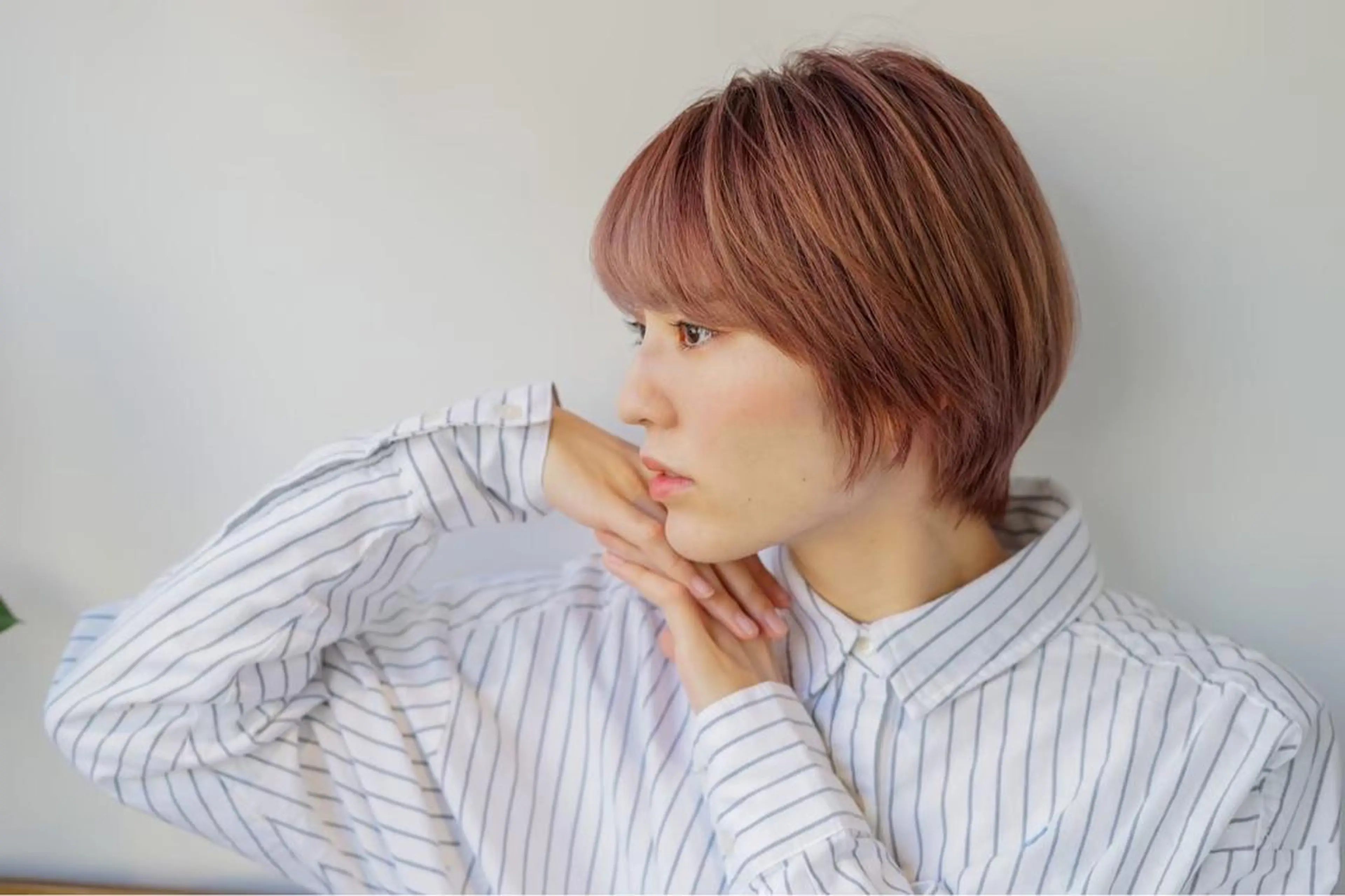 ショート 骨格/顔タイプ/ パーソナルカラー菅原のヘアスタイル