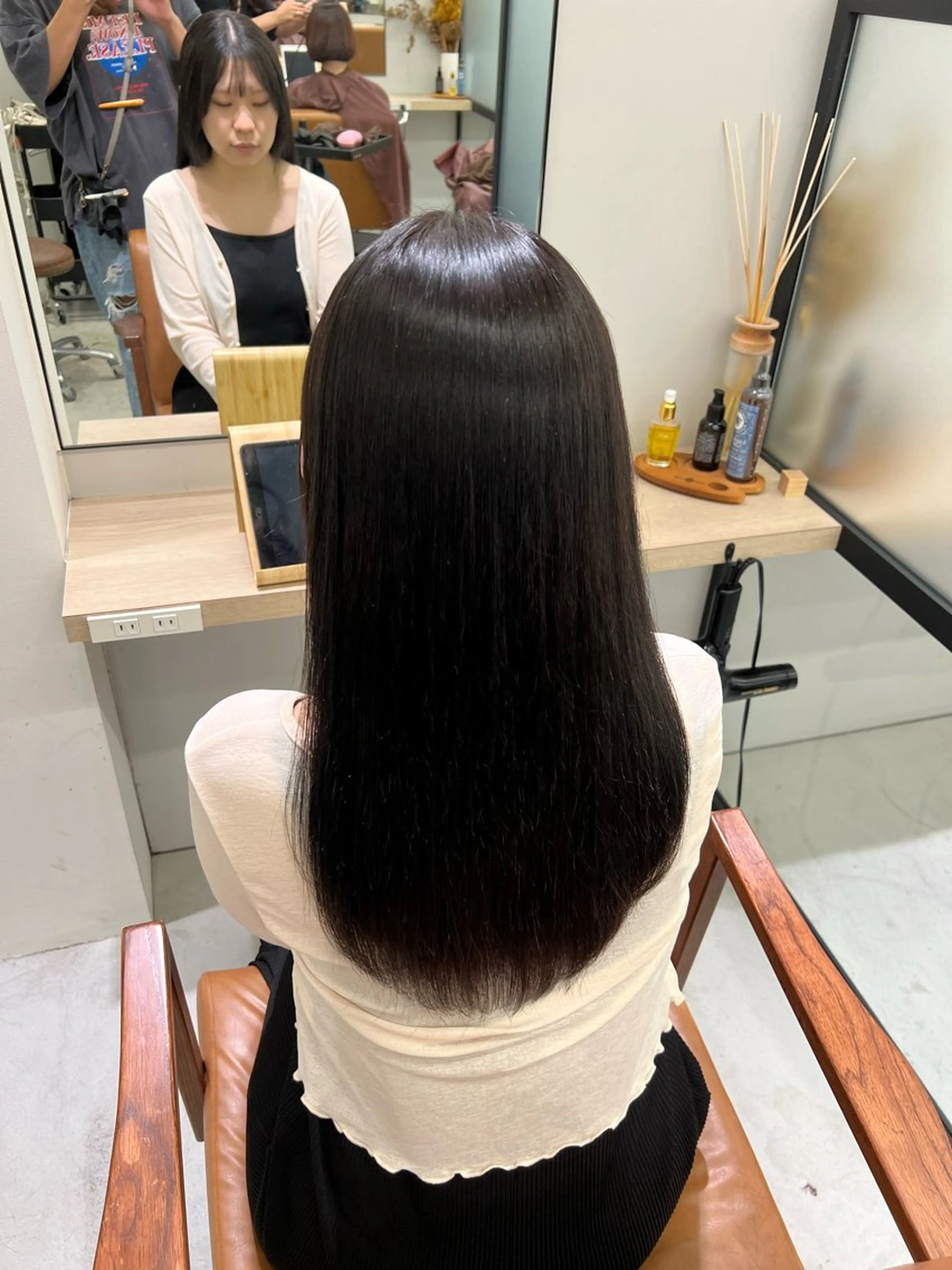 ロング 縮毛矯正 Vélua/miiu所属・韓国束感まつ毛 /Takaのマツエク・マツパデザイン