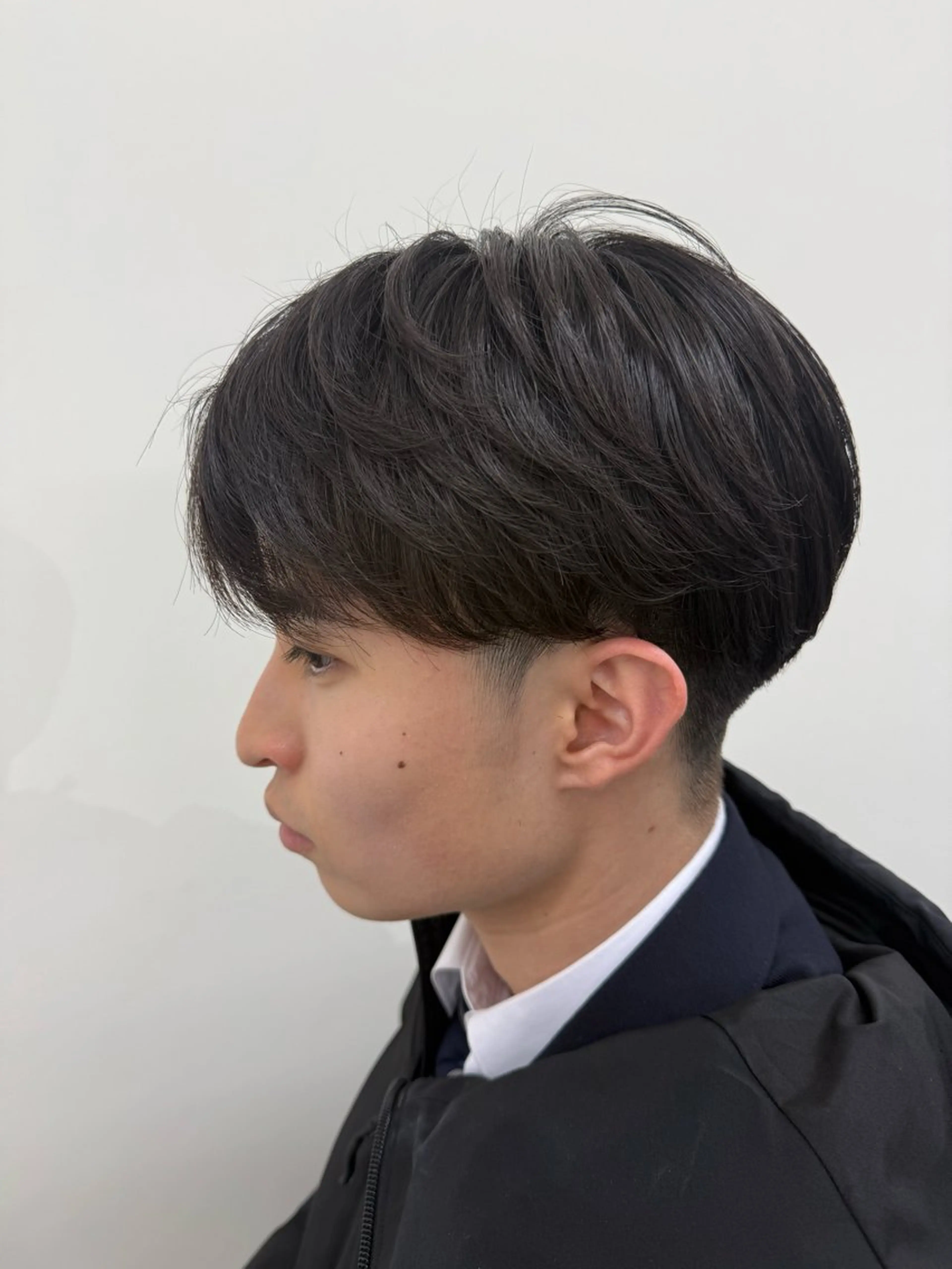 ショート ショートヘア カット 天瀬吏那メンズパーマ /透明感カラーのヘアスタイル