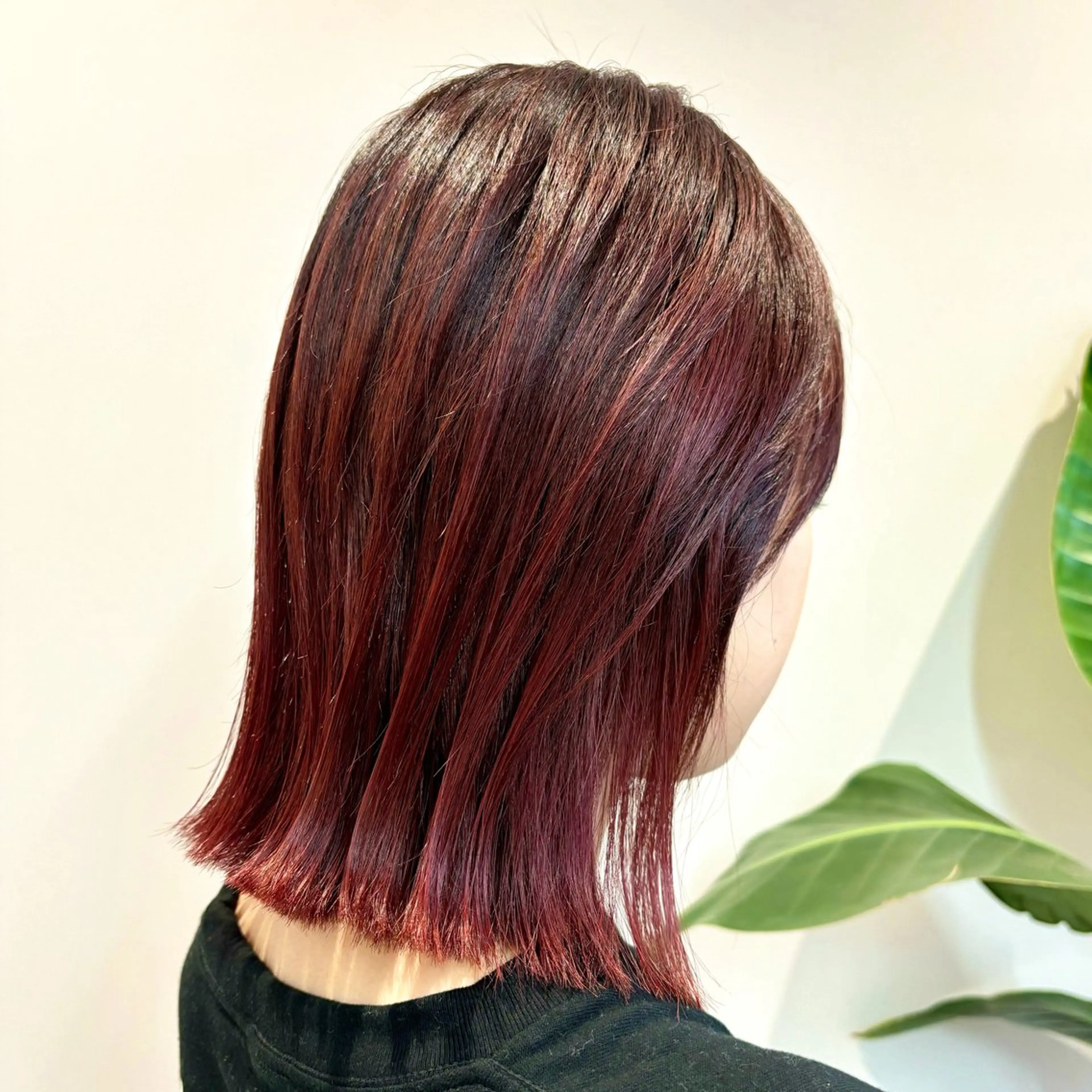 ミディアム カット ヘアカラー ボブ/透明感カラー/ 似合わせ🌿高田知那のヘアスタイル