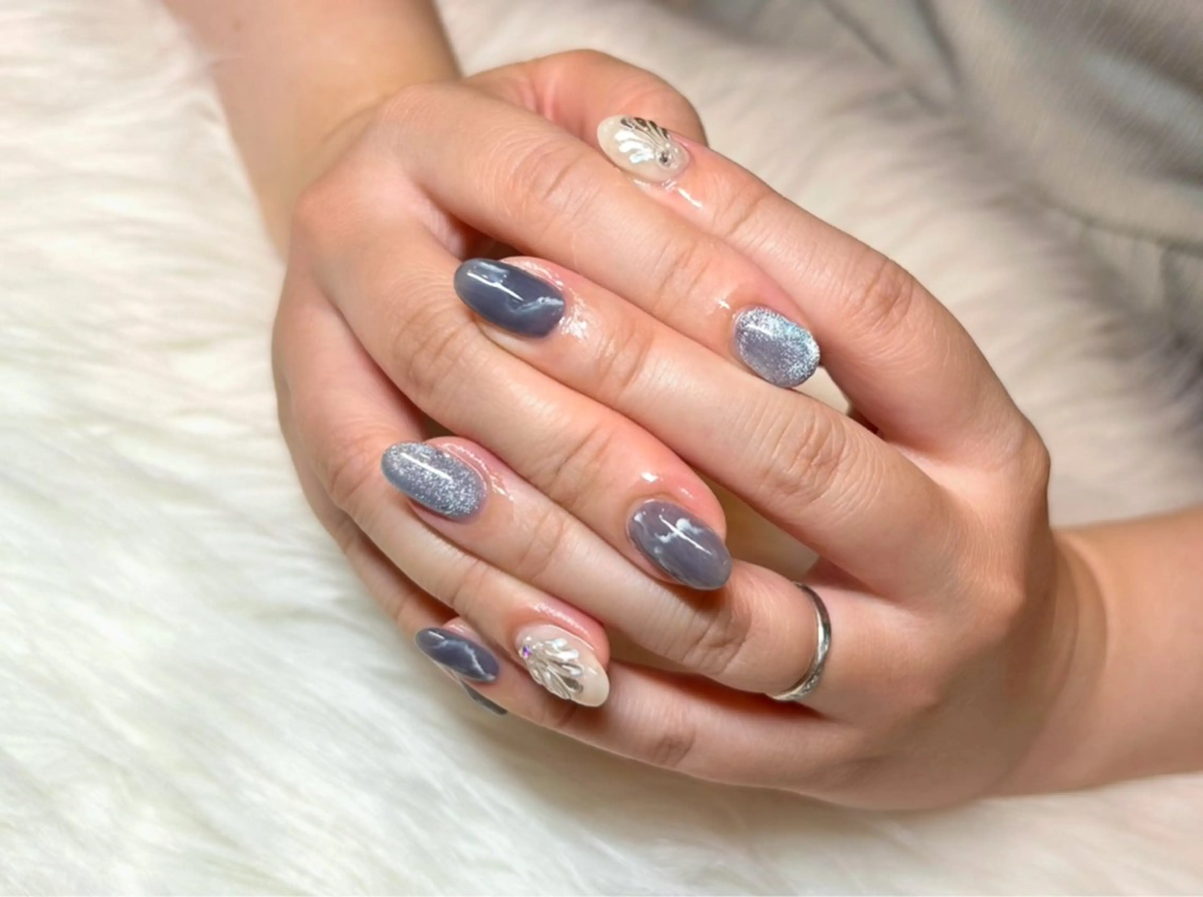 ネイル 持ち込み 頑張る女性の味方✴︎ M.i　nail ♡のネイルデザイン