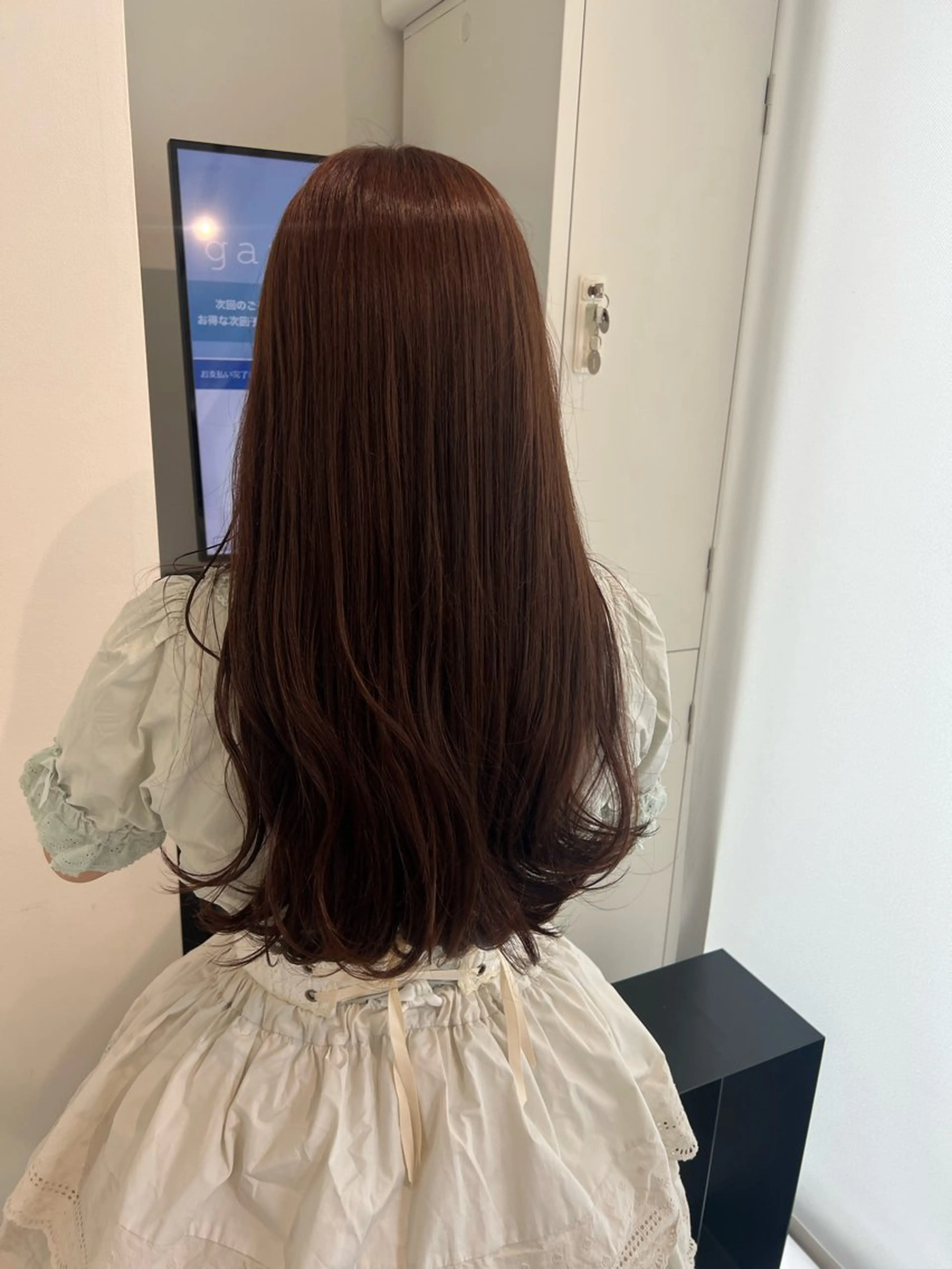 ロング カラー kei/透明感カラー /縮毛矯正/メンズのヘアスタイル