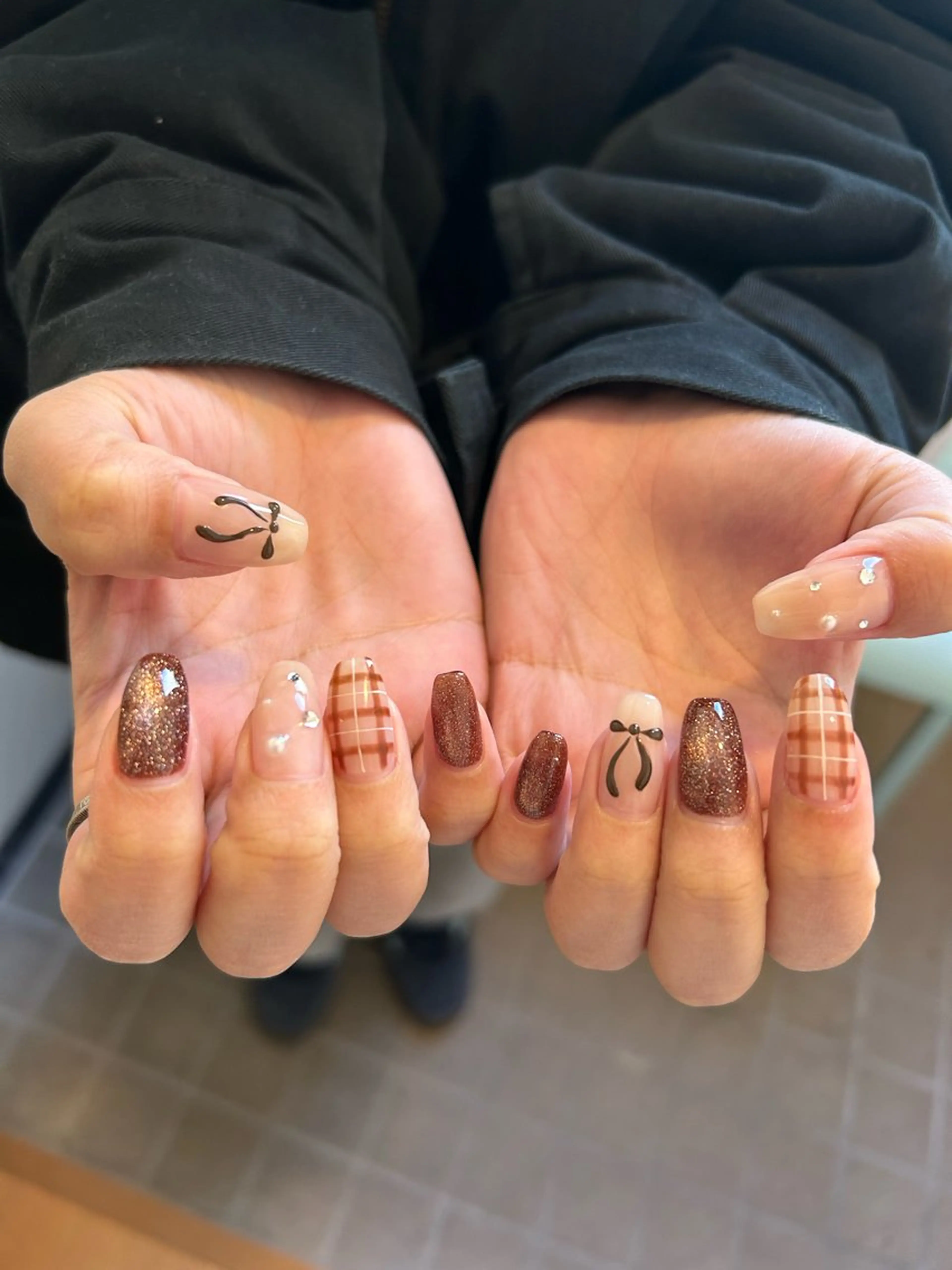 ネイル 持ち込み ハンドネイル Aimer Ciel エメシエル大宮ネイルのネイルデザイン