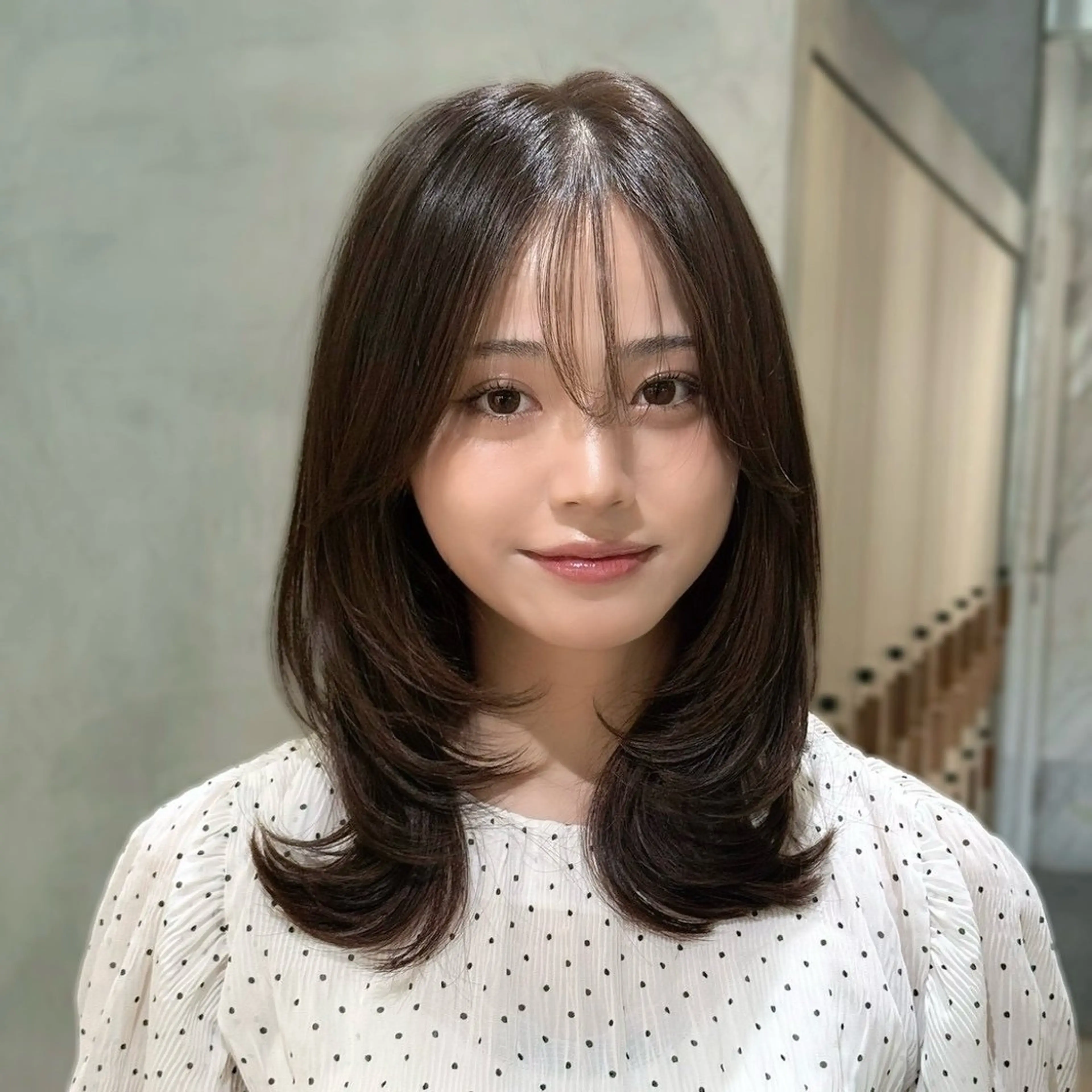 ミディアム Lond un Maison.所属・レイヤー/似合わせ/ 🌈チャン🌈のヘアスタイル