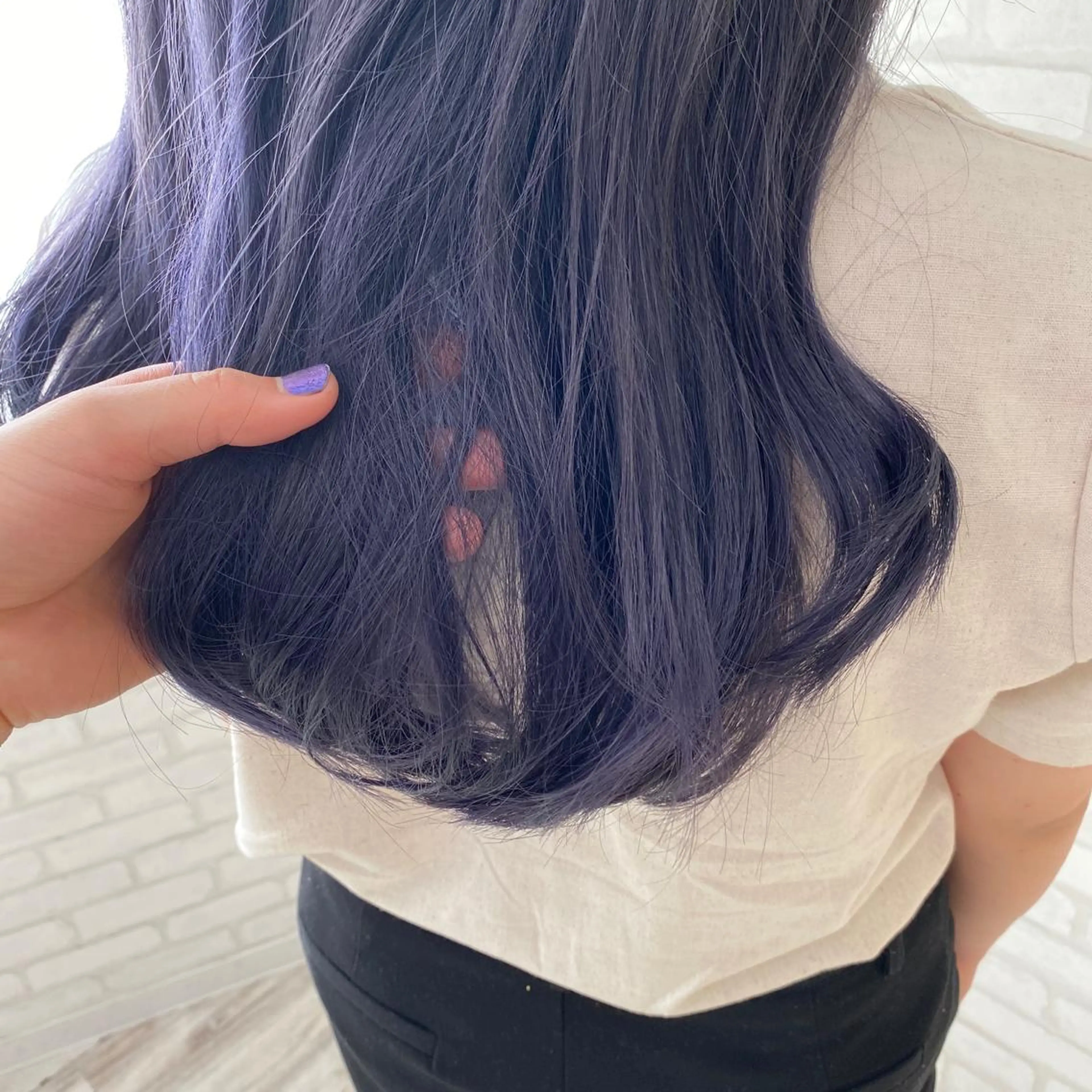 ロング カラー abilita AZUSAのヘアスタイル