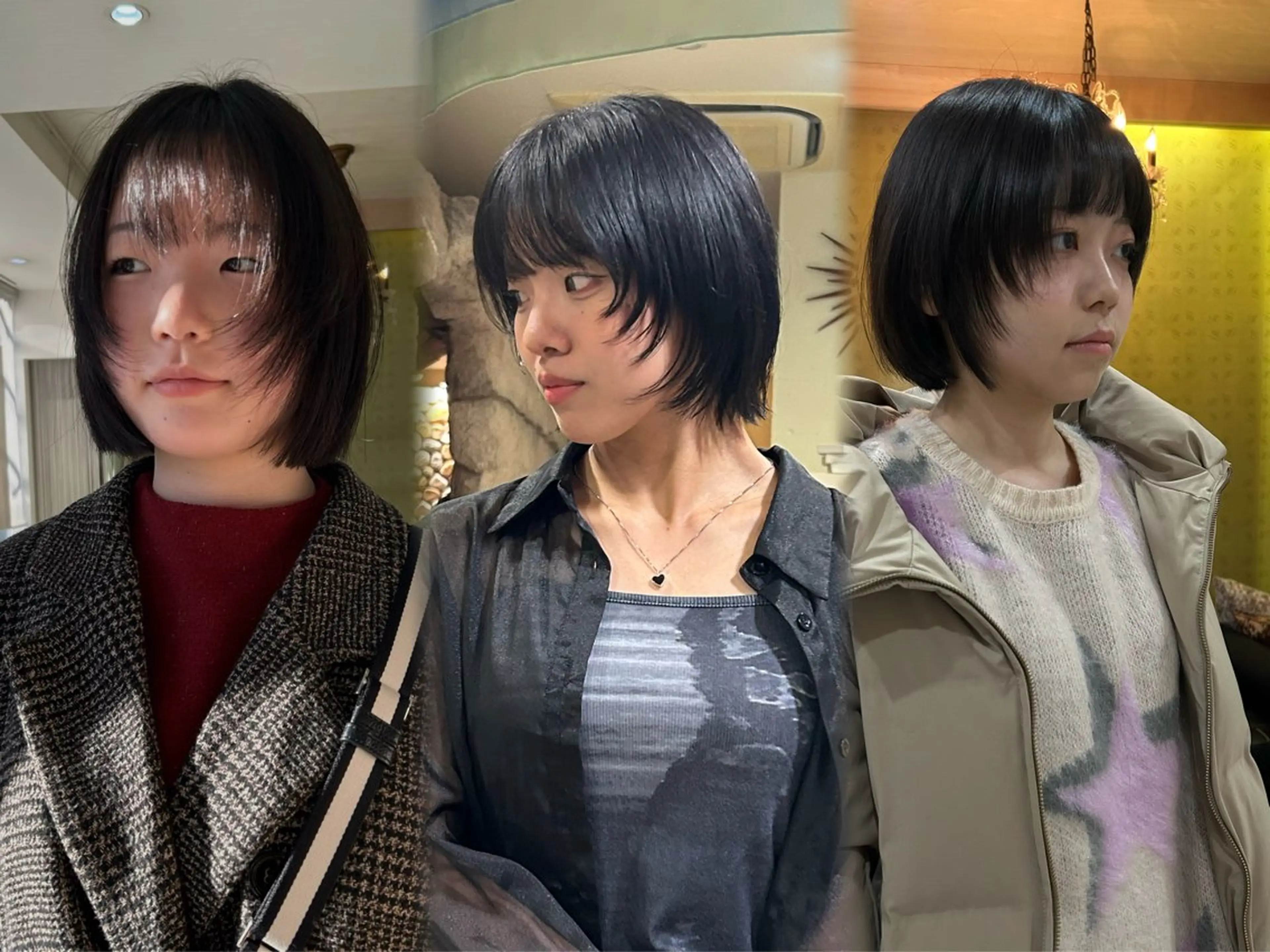 ショート 顔まわりレイヤー 顔周りカット レイヤーカット 小顔カット カット 似合わせパーマ/ メンズパーマ/しゅうのヘアスタイル