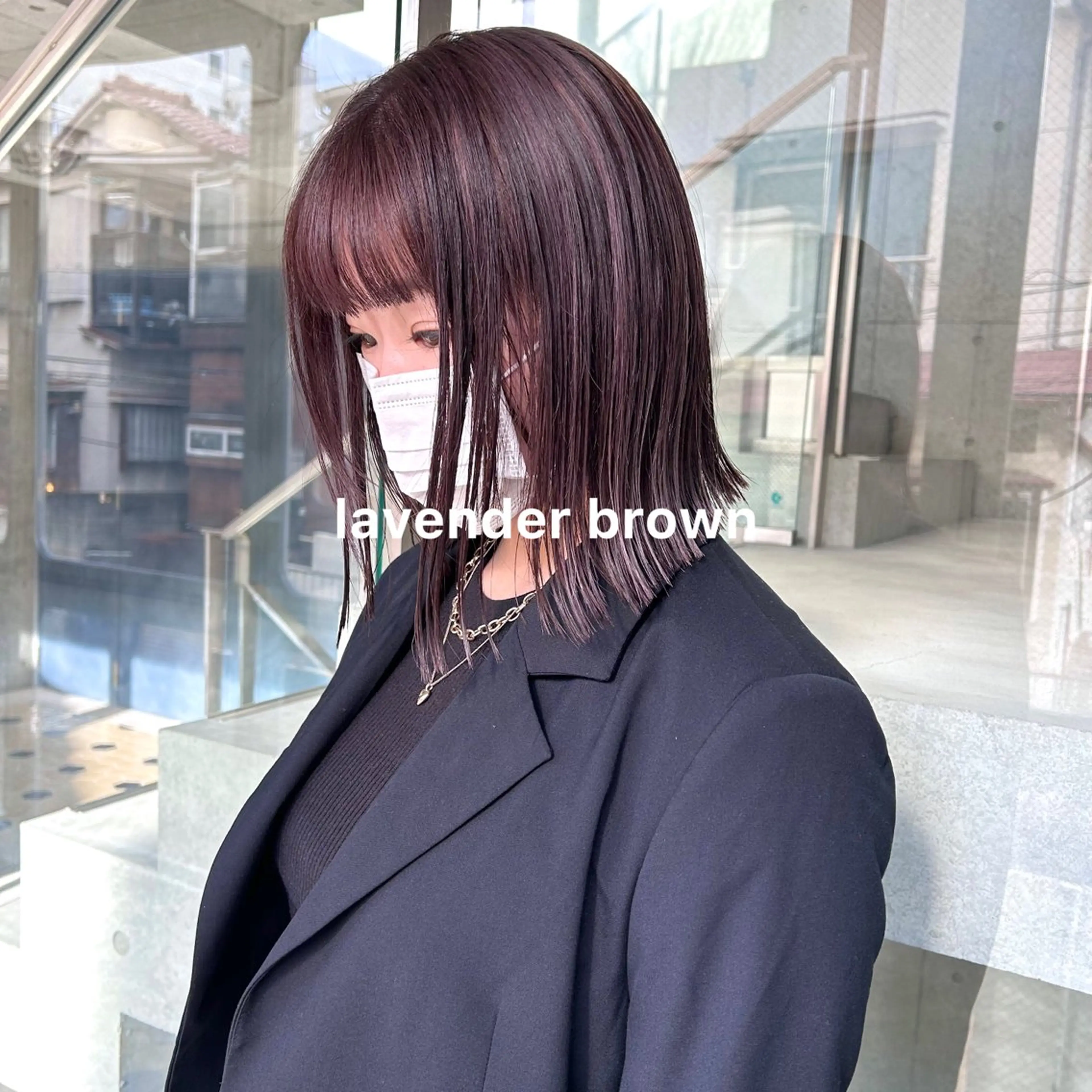 カラー 暖色カラー推し/ トヤエリコのヘアスタイル