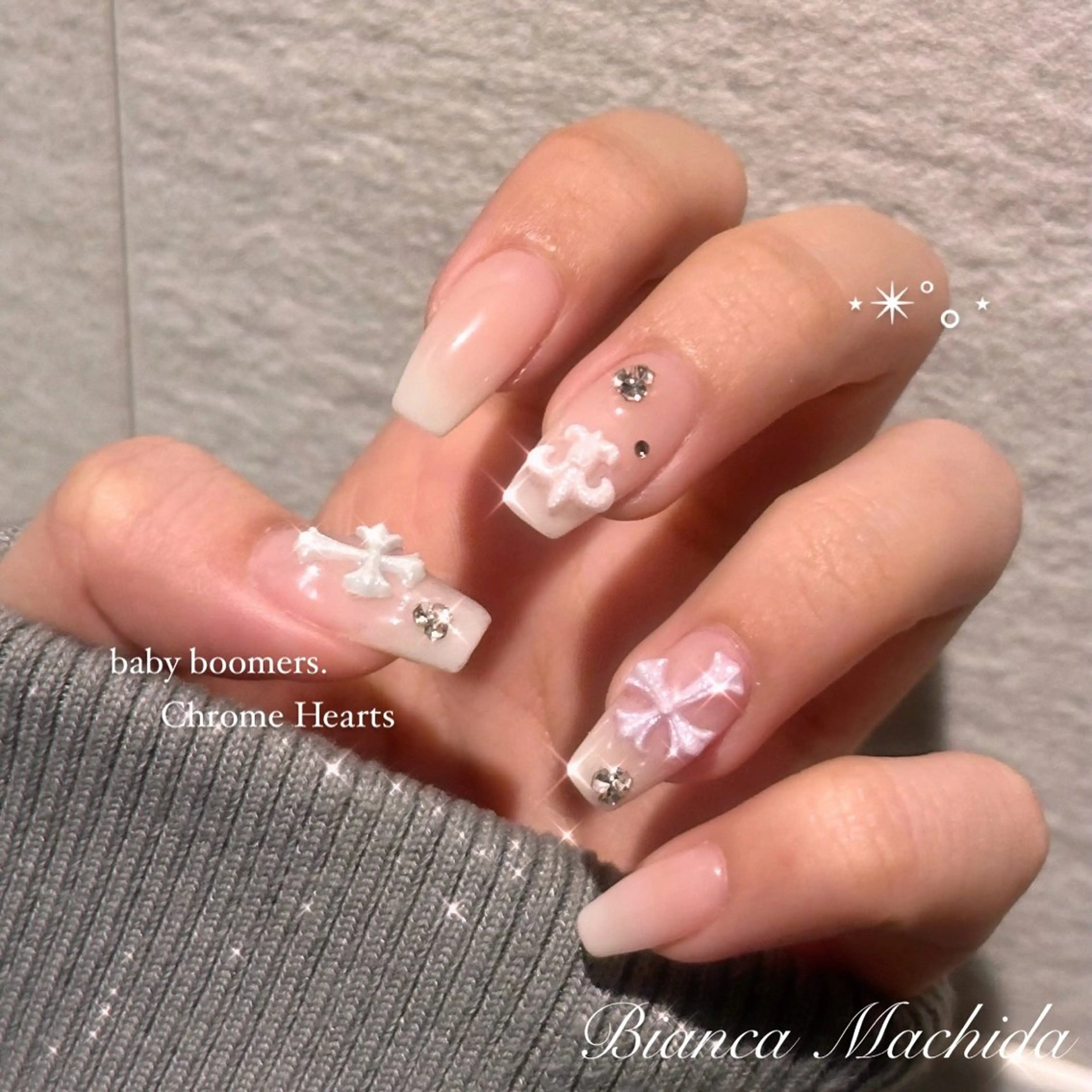 ネイル ハンドネイル Bianca👼🏻 OIKAWAのネイルデザイン