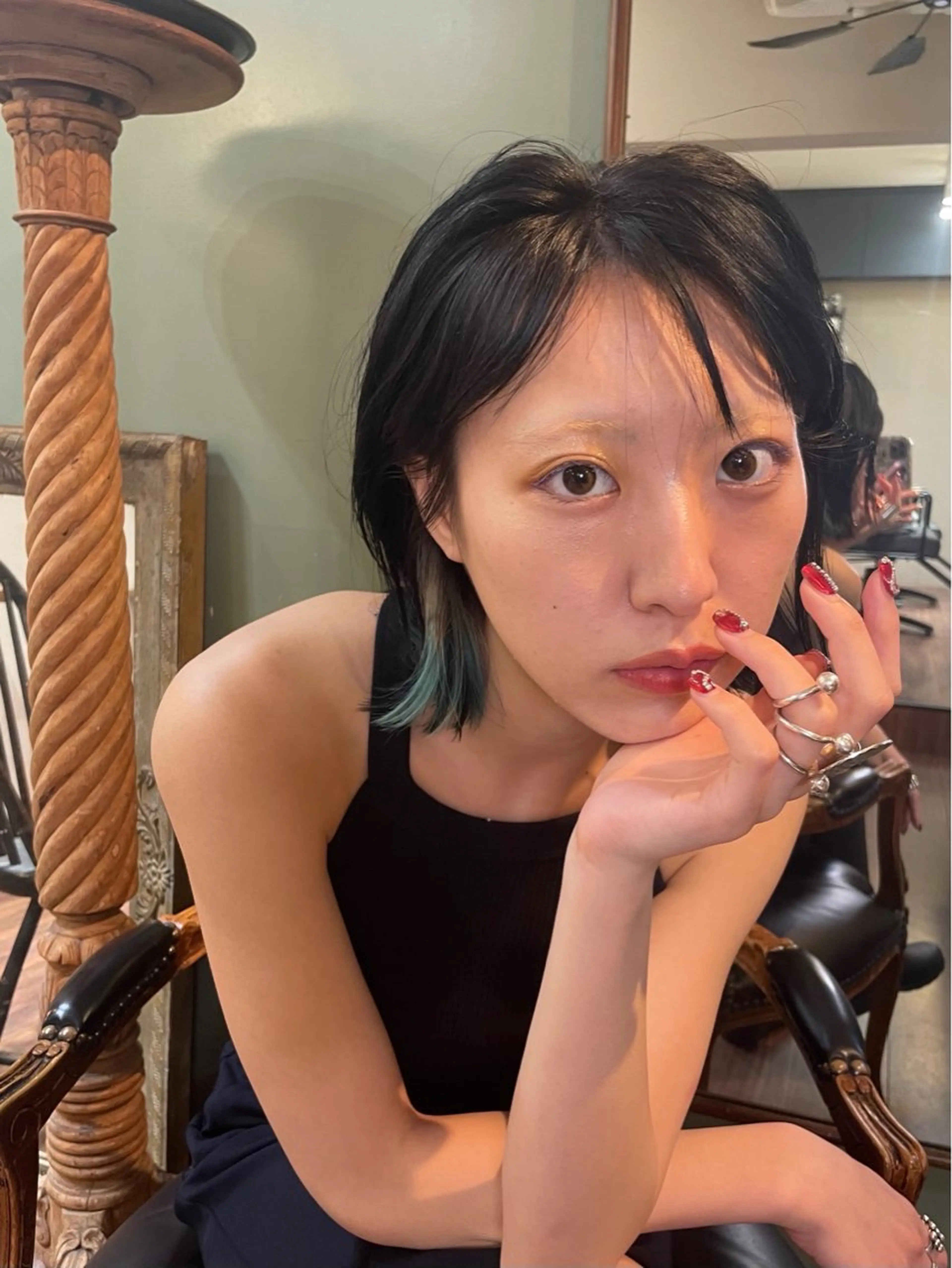 ショート カラー Masaki ブリーチカラーのヘアスタイル