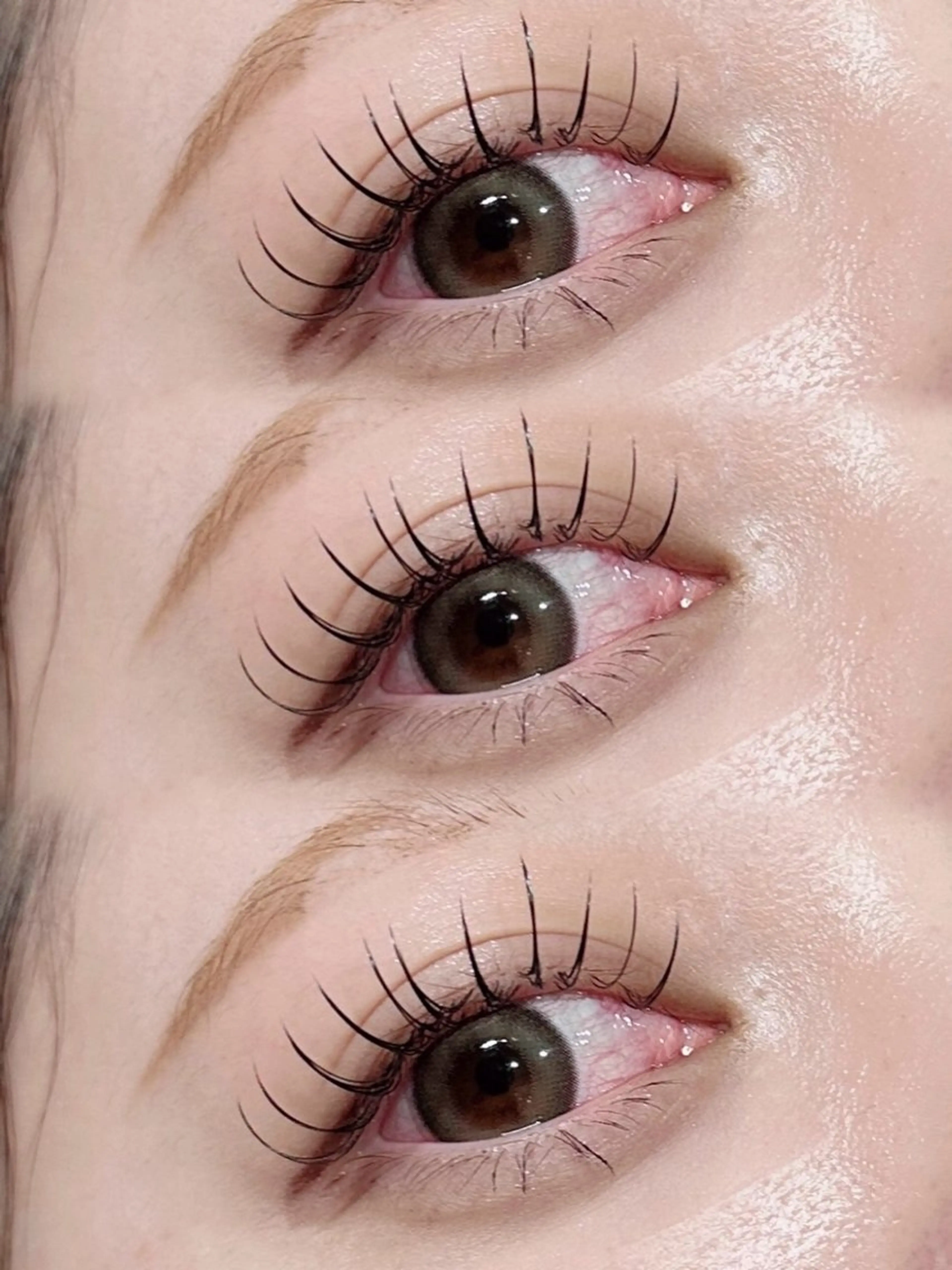 マツエク・マツパ フラットラッシュ 🤍束感マツエク /難波/moe/🤍のマツエク・マツパデザイン