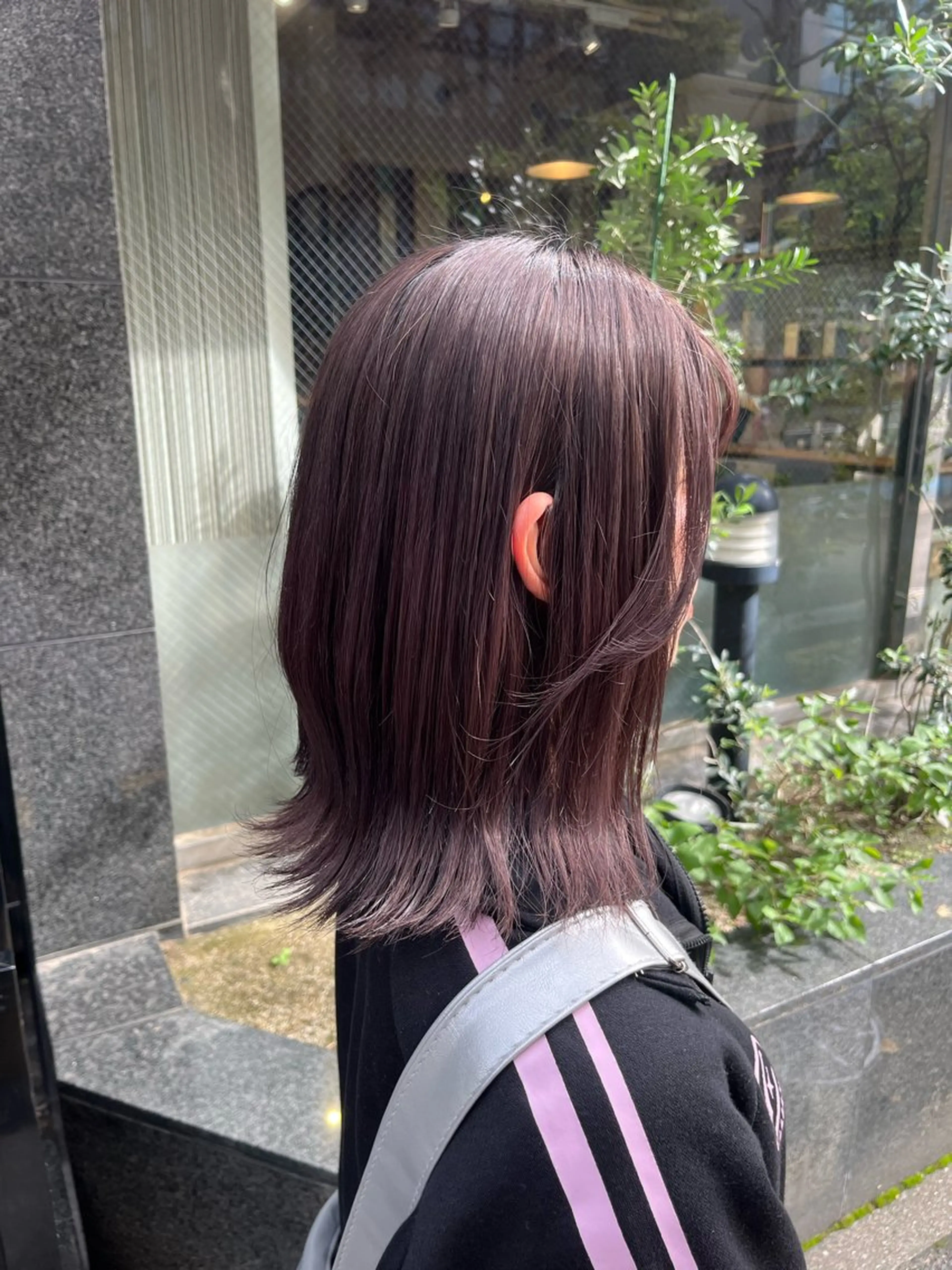 ミディアム カラー ヘアアレンジ カット ヘアカラー トリートメント みわ/博多 ブリーチ/メンズヘアのヘアスタイル