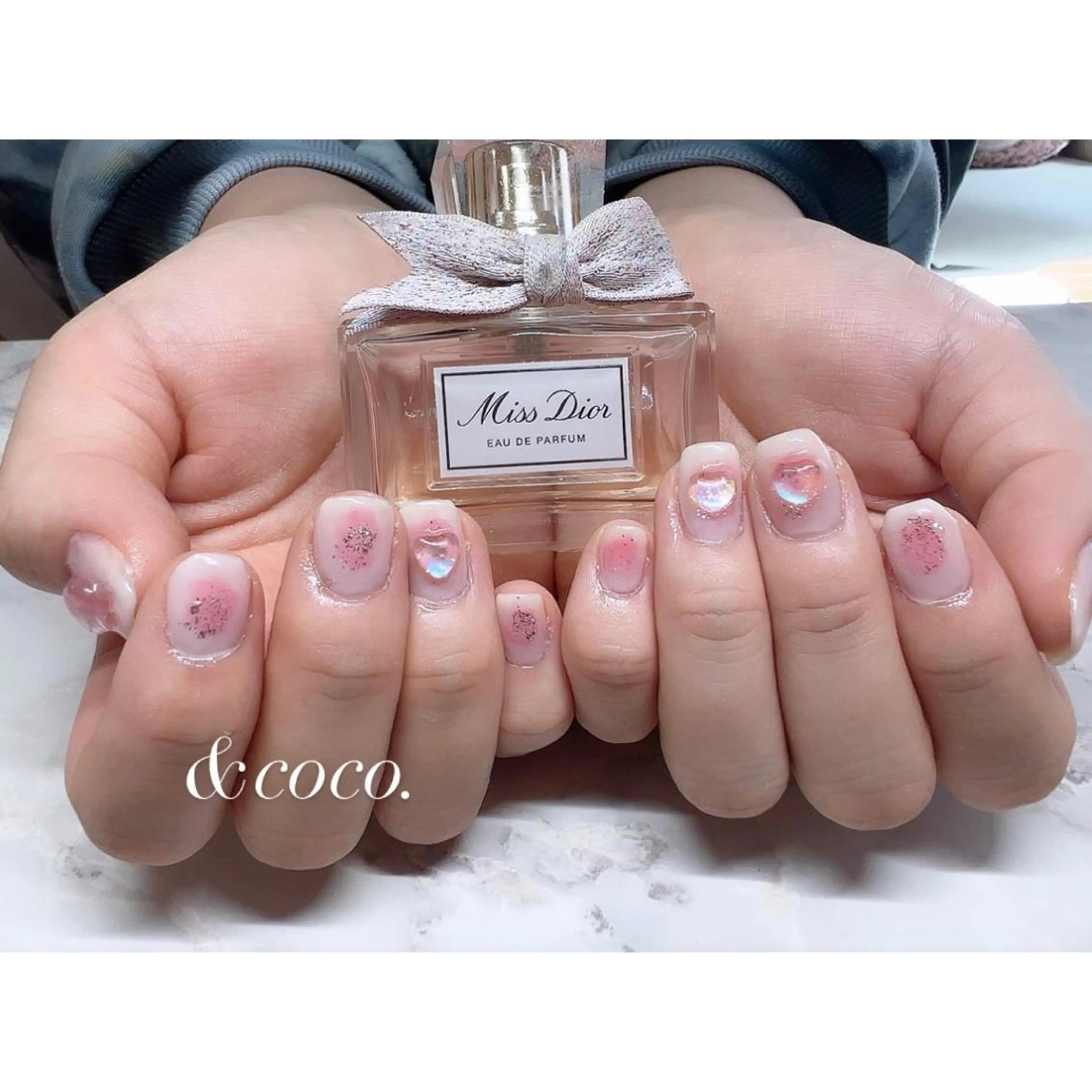 ネイル チークネイル ＆coco.所属・＆ coco.のネイルデザイン