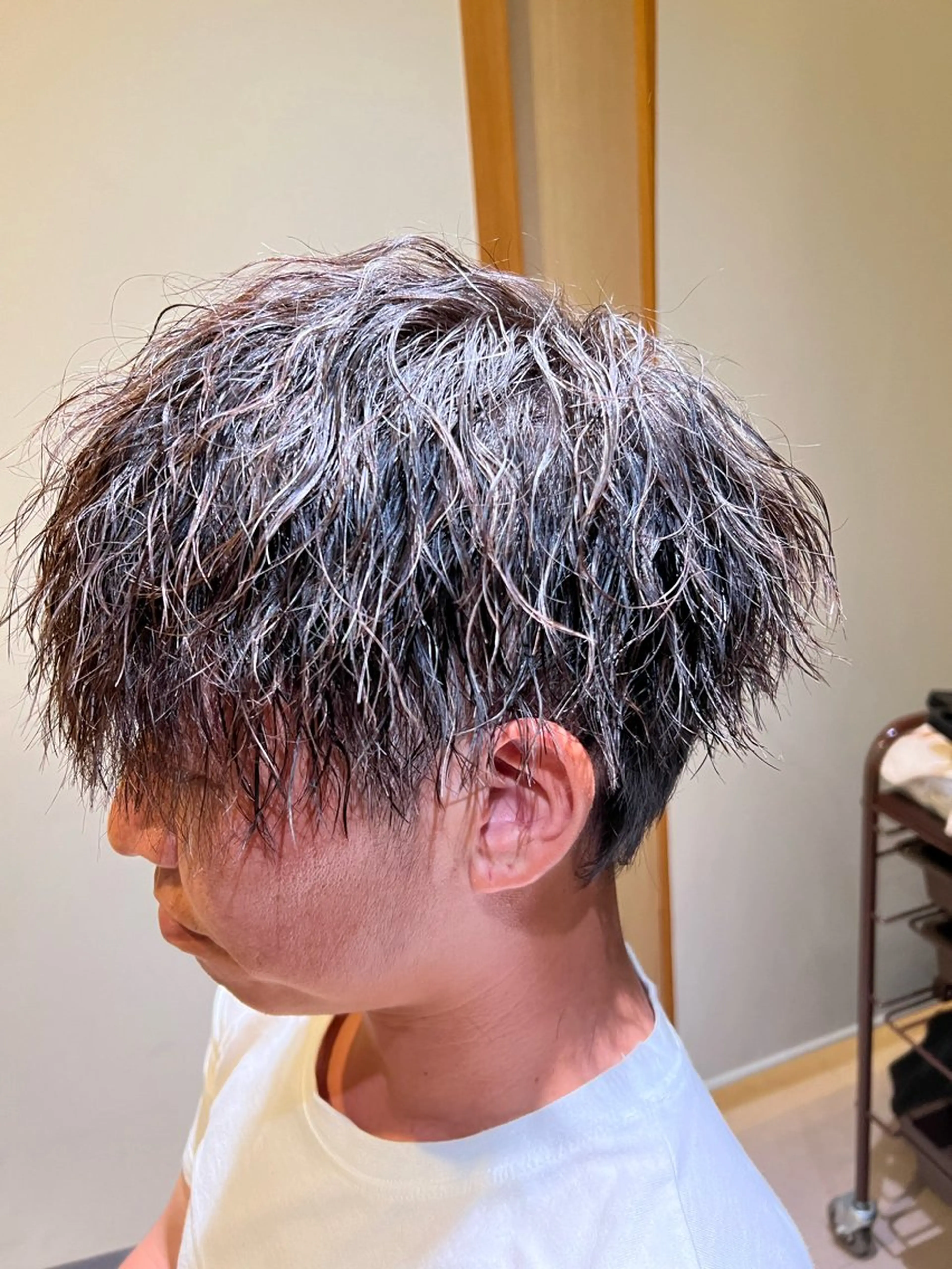 ミディアム パーマ メンズ メンズパーマ特化型 ✂️Yusuke✂️のヘアスタイル