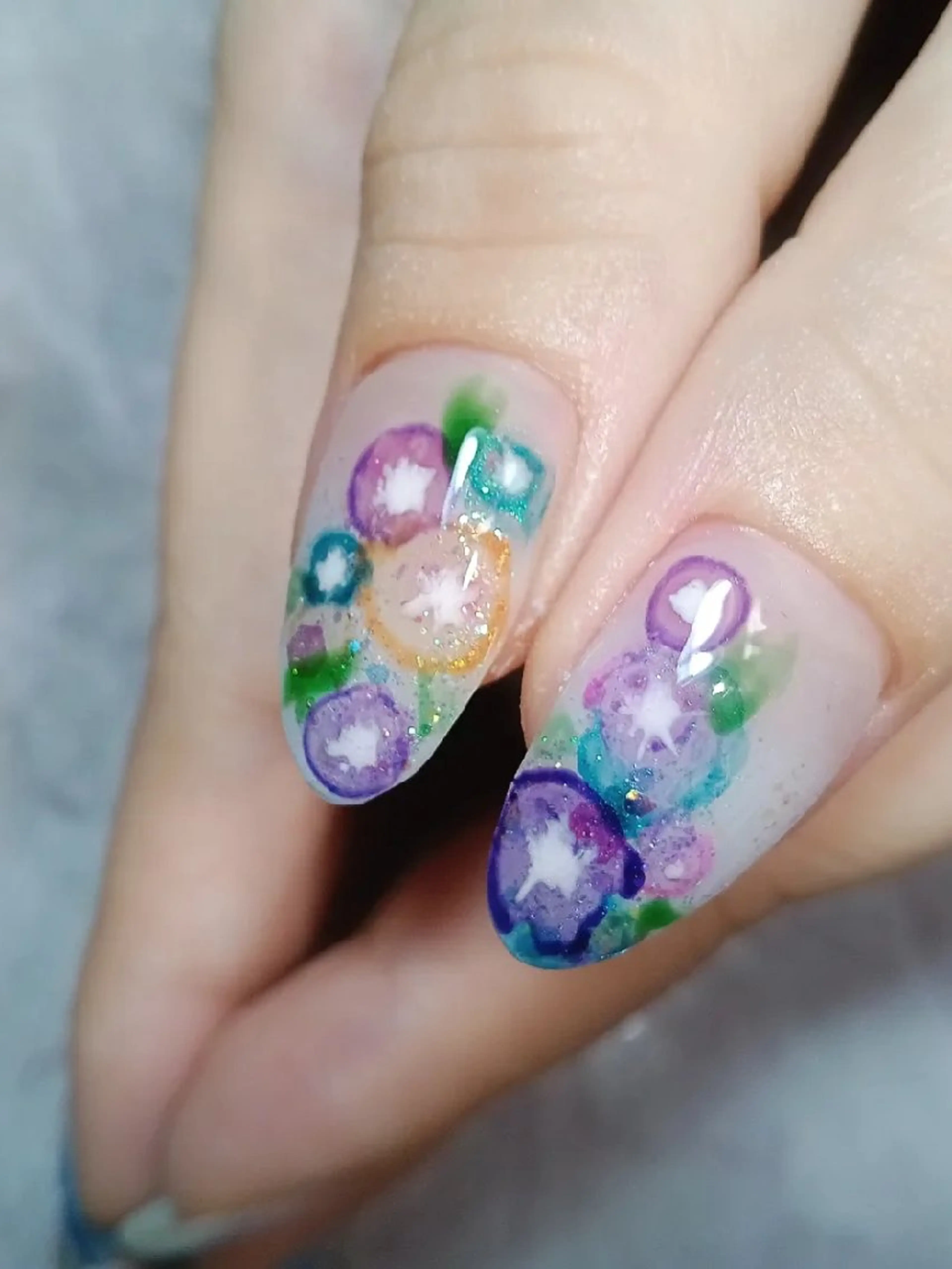 ネイル Wisteria Nail_Yukieのネイルデザイン
