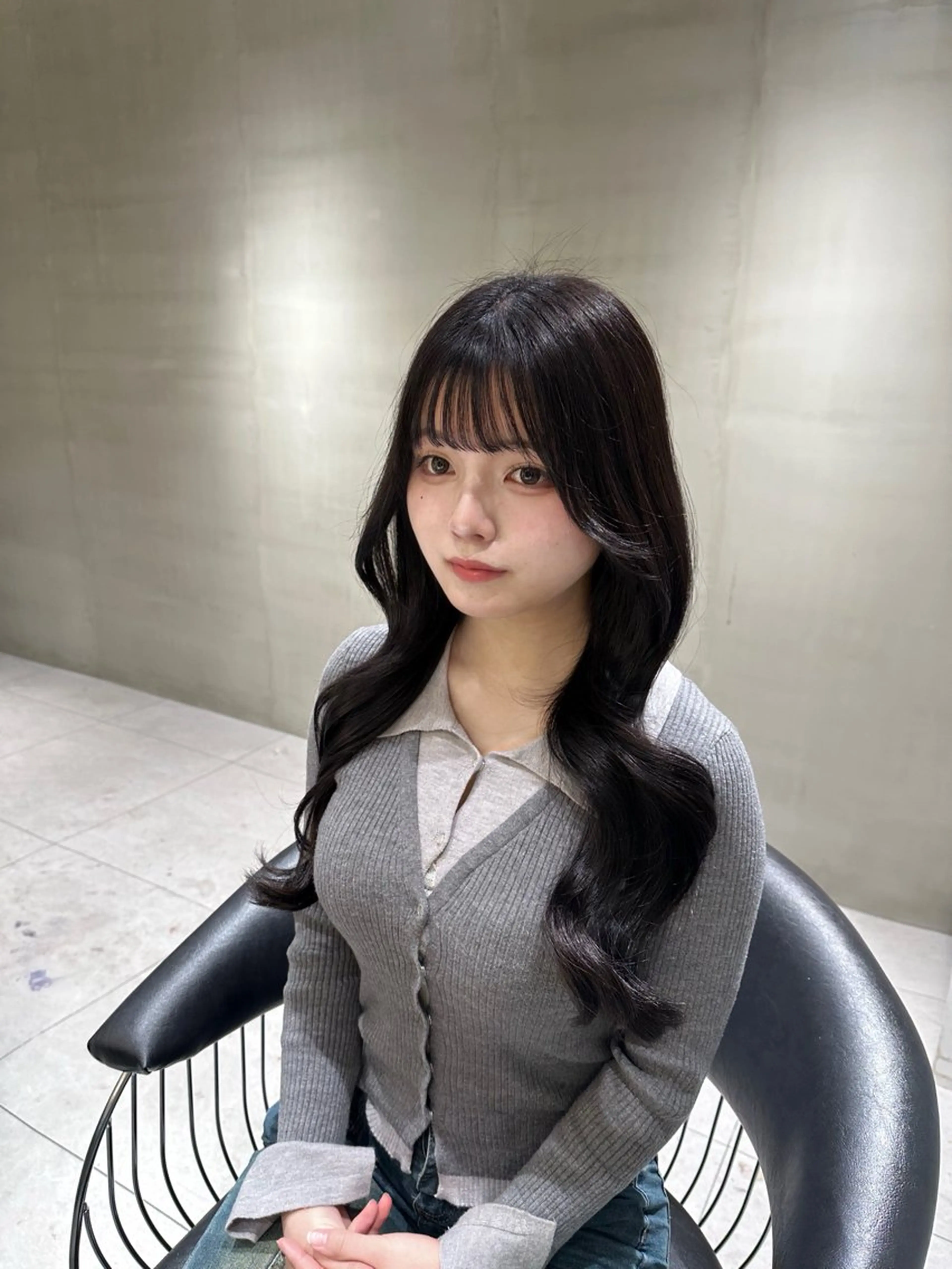 ミディアム ヘアカラー コウスケ/ lond uluのヘアスタイル