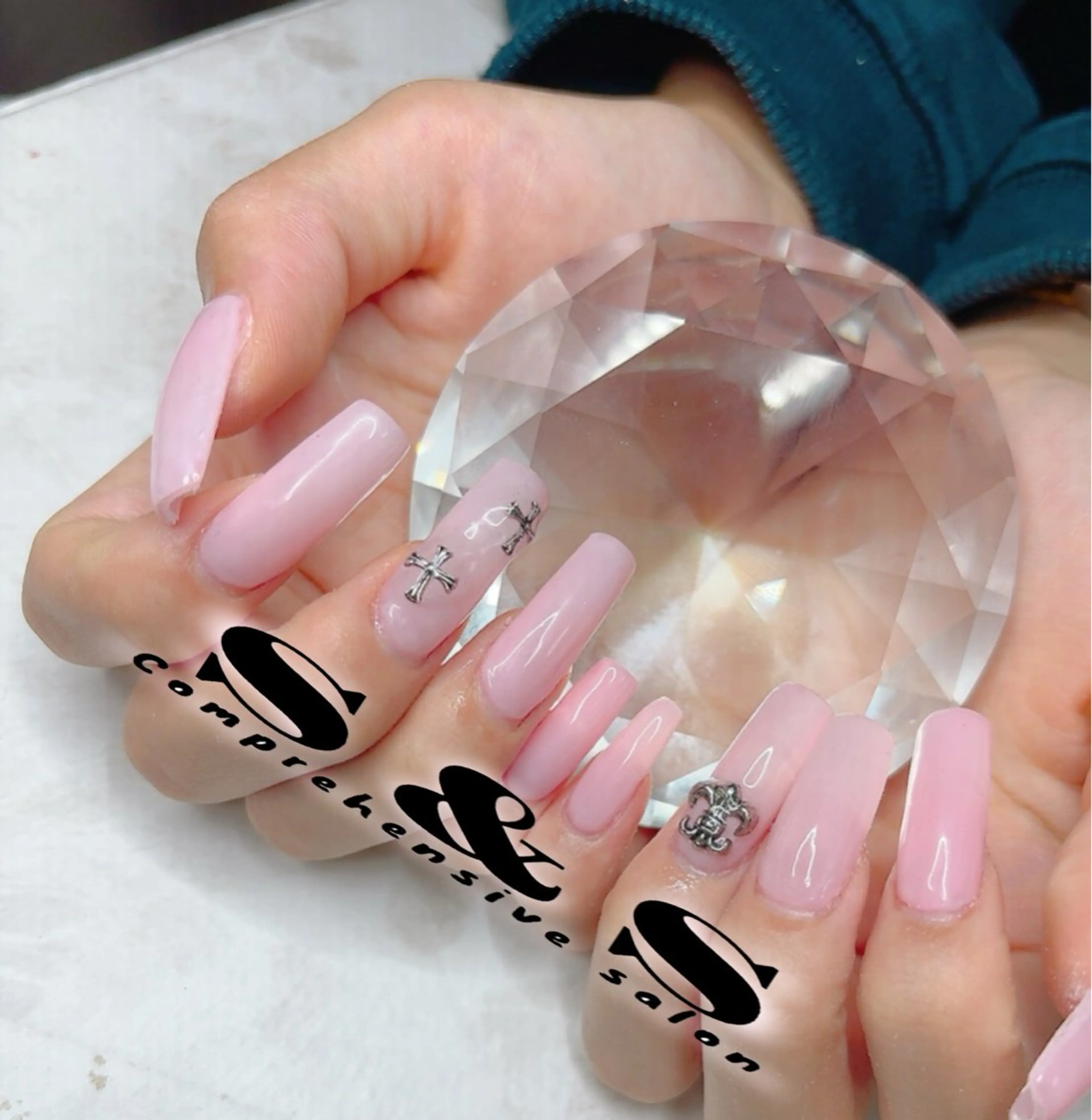 ネイル 長さ出し メンズネイル 持ち込み S&S 村田小百合のネイルデザイン