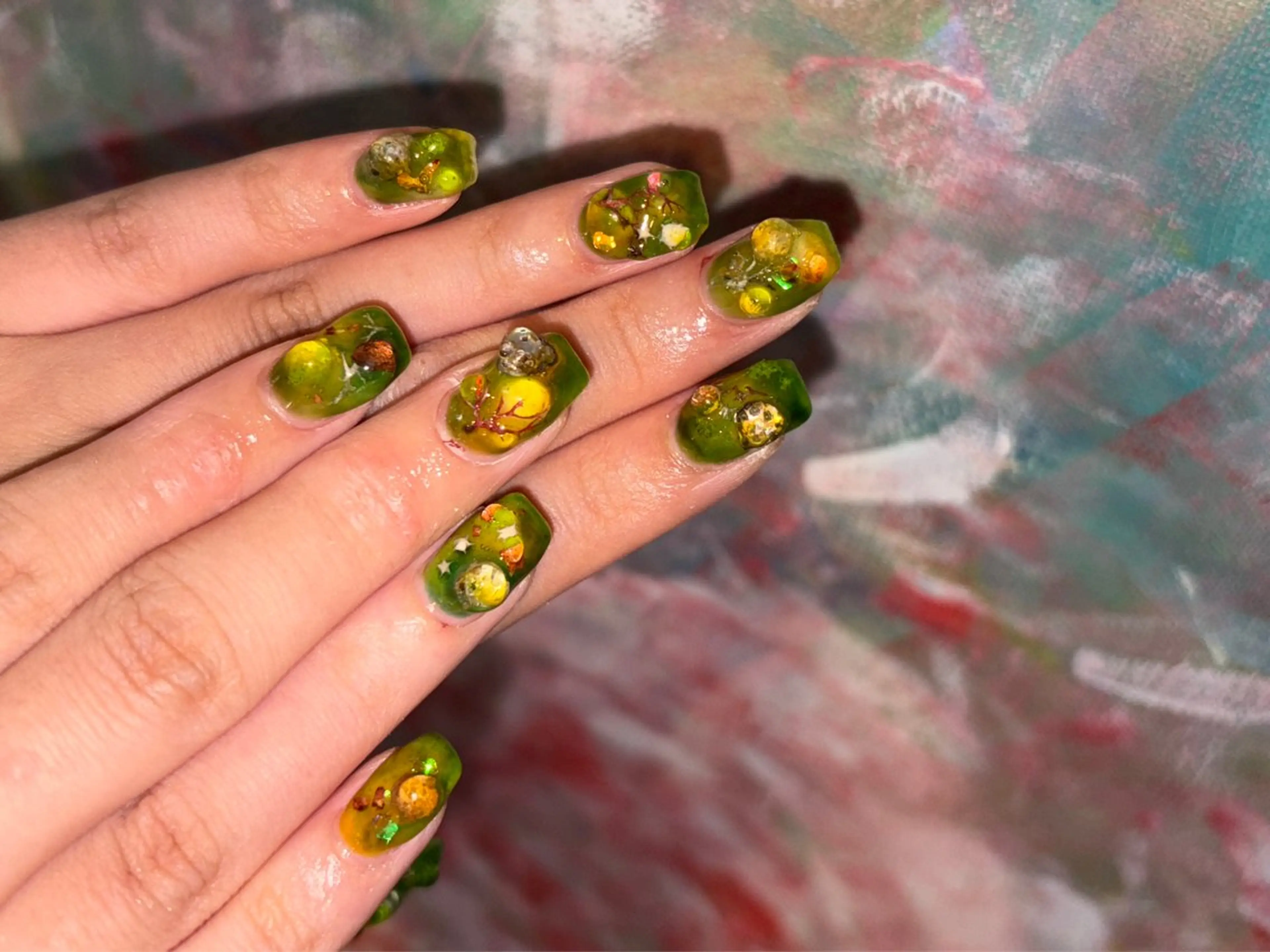 ネイル 爪神所属・＊爪神＊ 珠裕‪ miyuのネイルデザイン