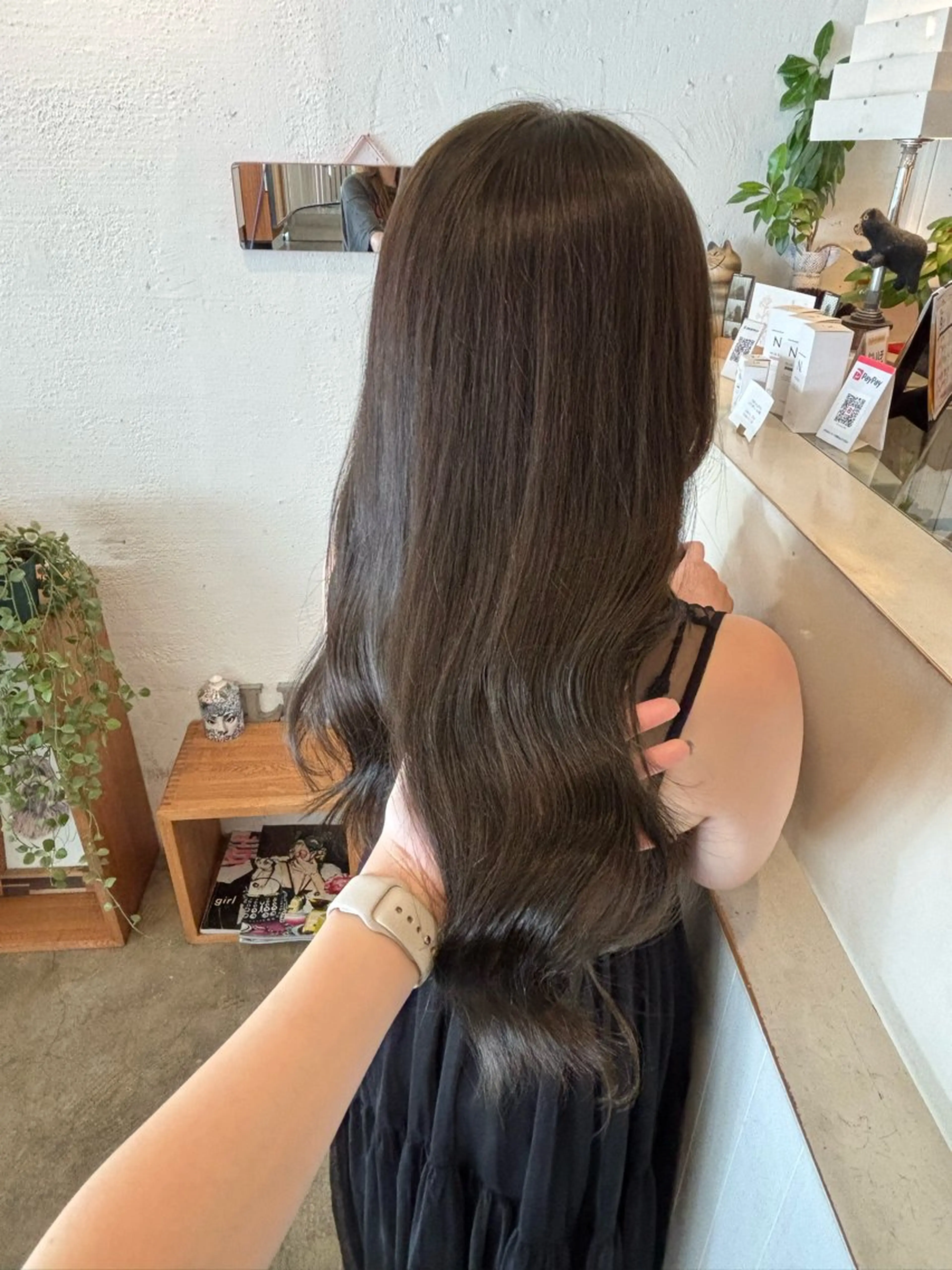 カラー ブリーチ 透明感カラー ブリーチなしカラー ヘアカラー トリートメント ヘッドスパ Liike所属・🎀透明感カラー🎀 Yurinoのヘアスタイル