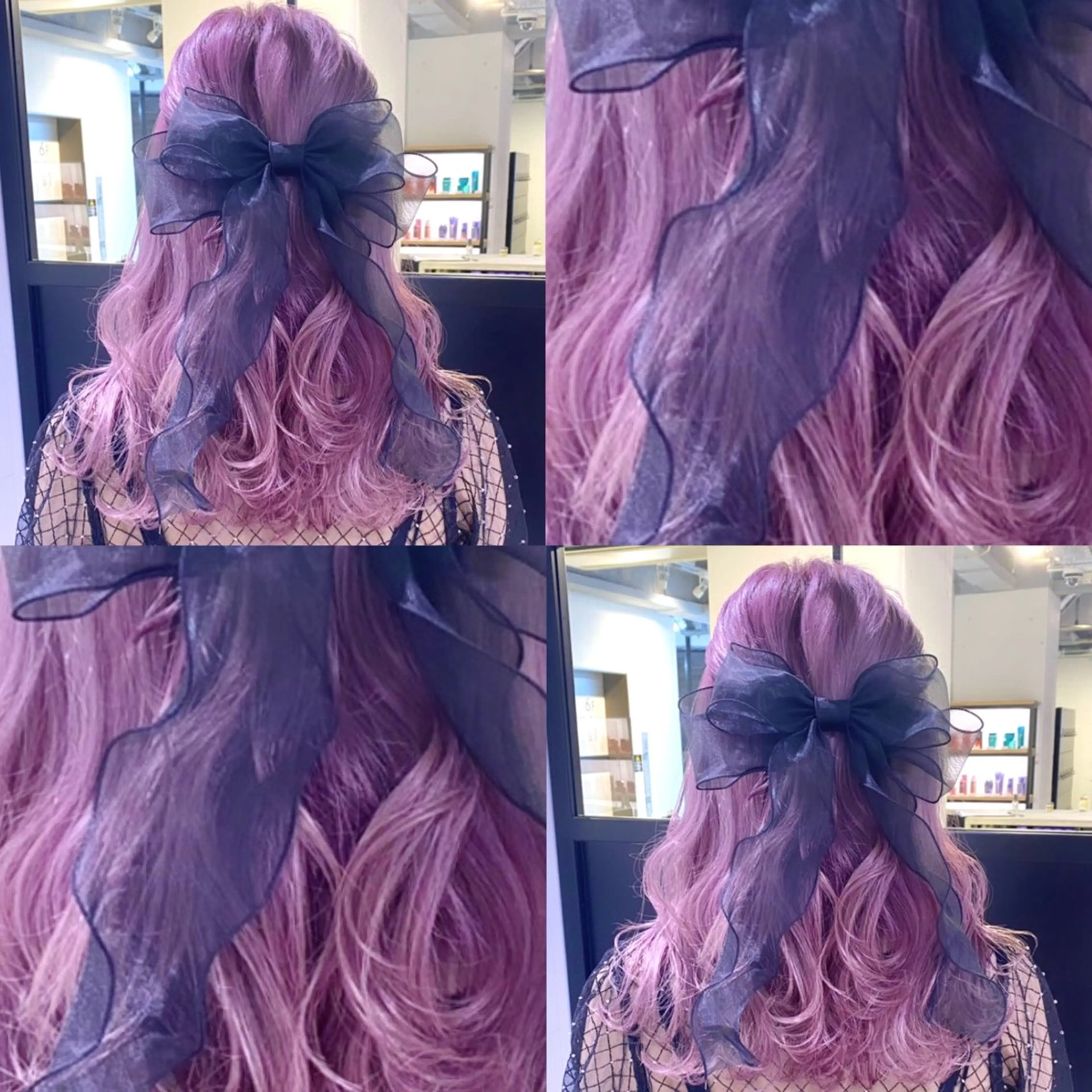 セミロング カラー ヘアアレンジ カット ヘアカラー トリートメント ヘアセット Lani5710所属・🧸ブリーチ特化/前 髪/しょうじりか🎀のヘアスタイル