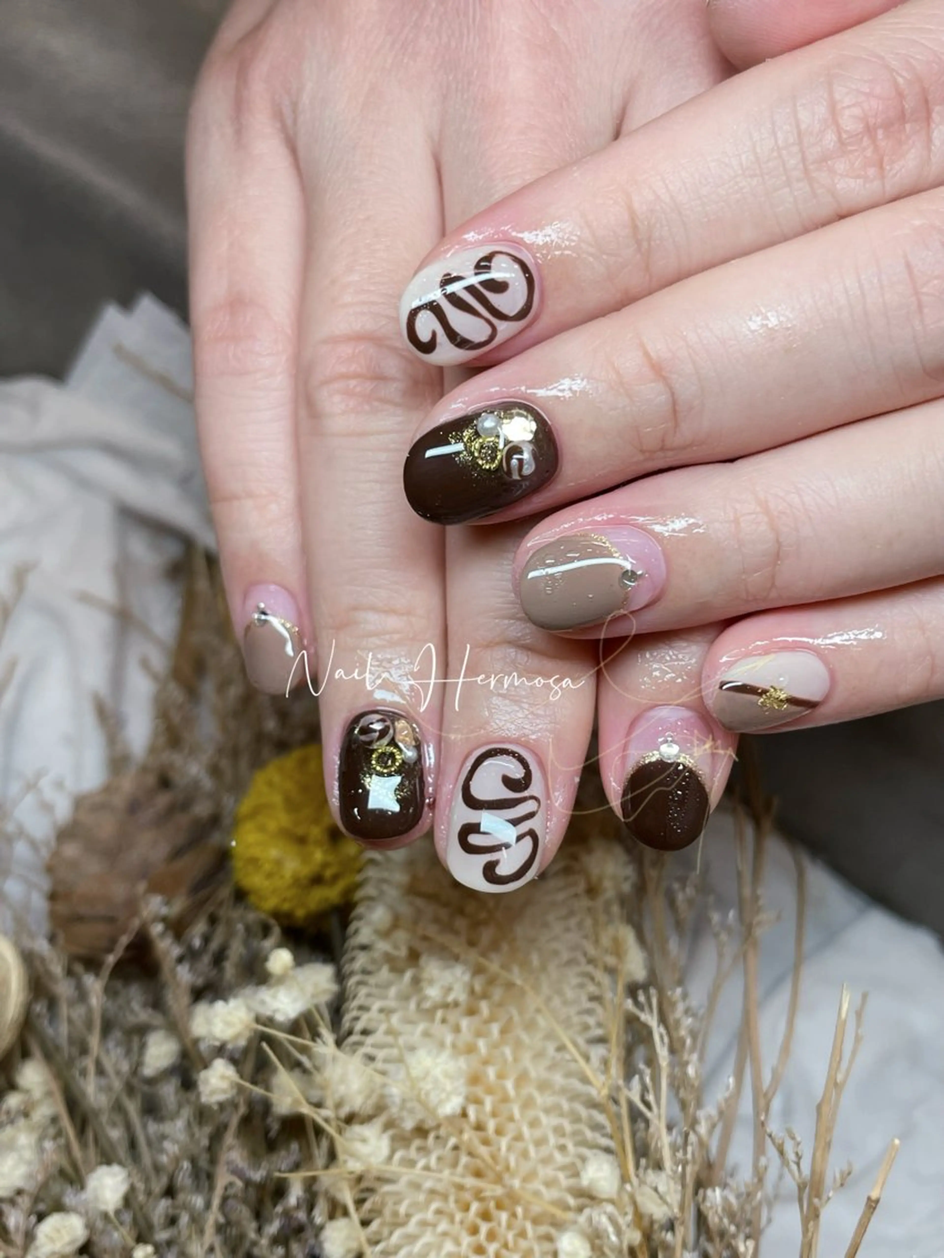 ネイル 長さ出し フラッシュネイル フットネイル ジェルネイル マグネットネイル ハンドネイル ネイル エルモサのネイルデザイン