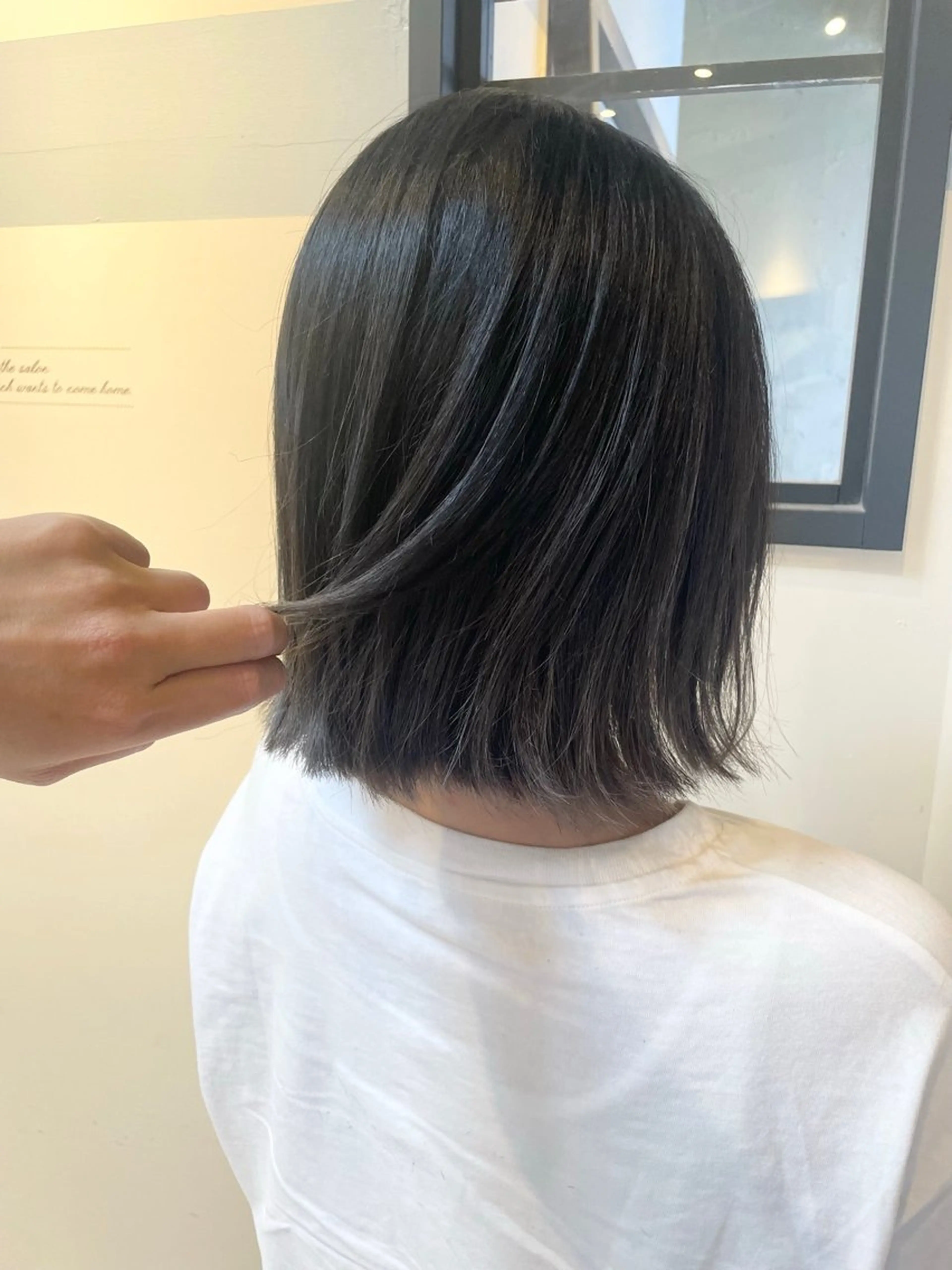 ショート カラー アッシュ ブリーチ グラデーションカラー ハイライトカラー ハイライト カット ヘアカラー Connect Rumiのヘアスタイル