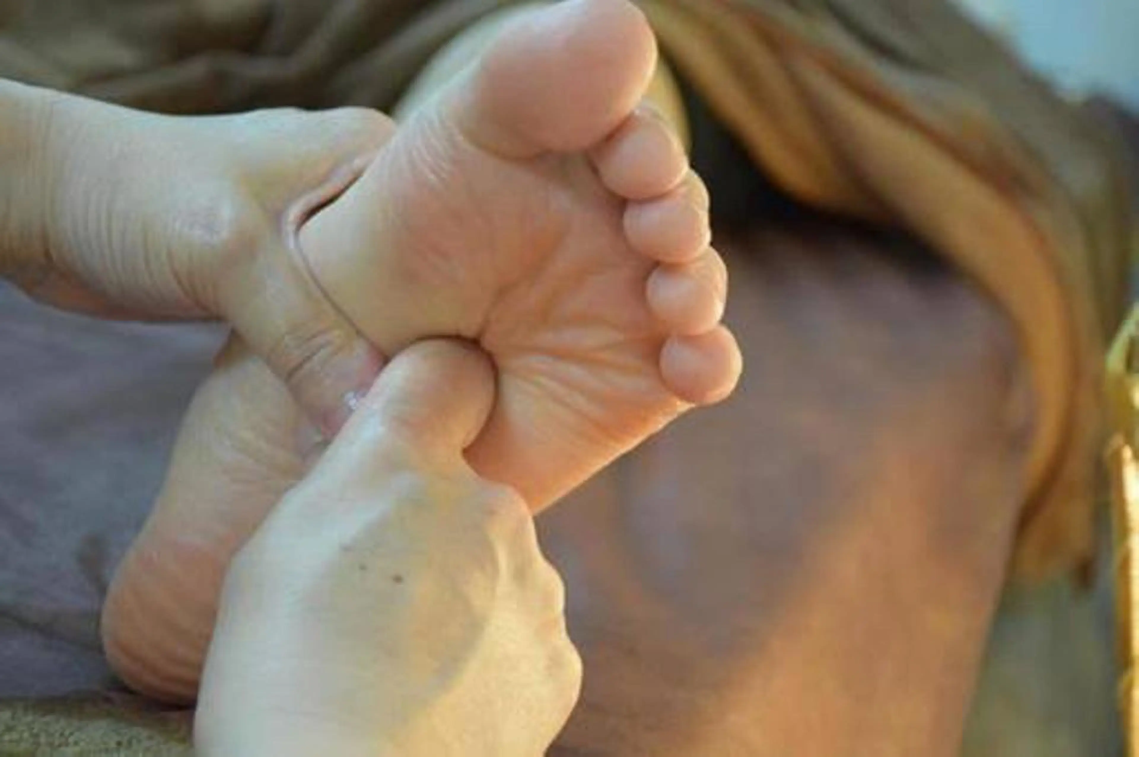 足もみ45分の写真