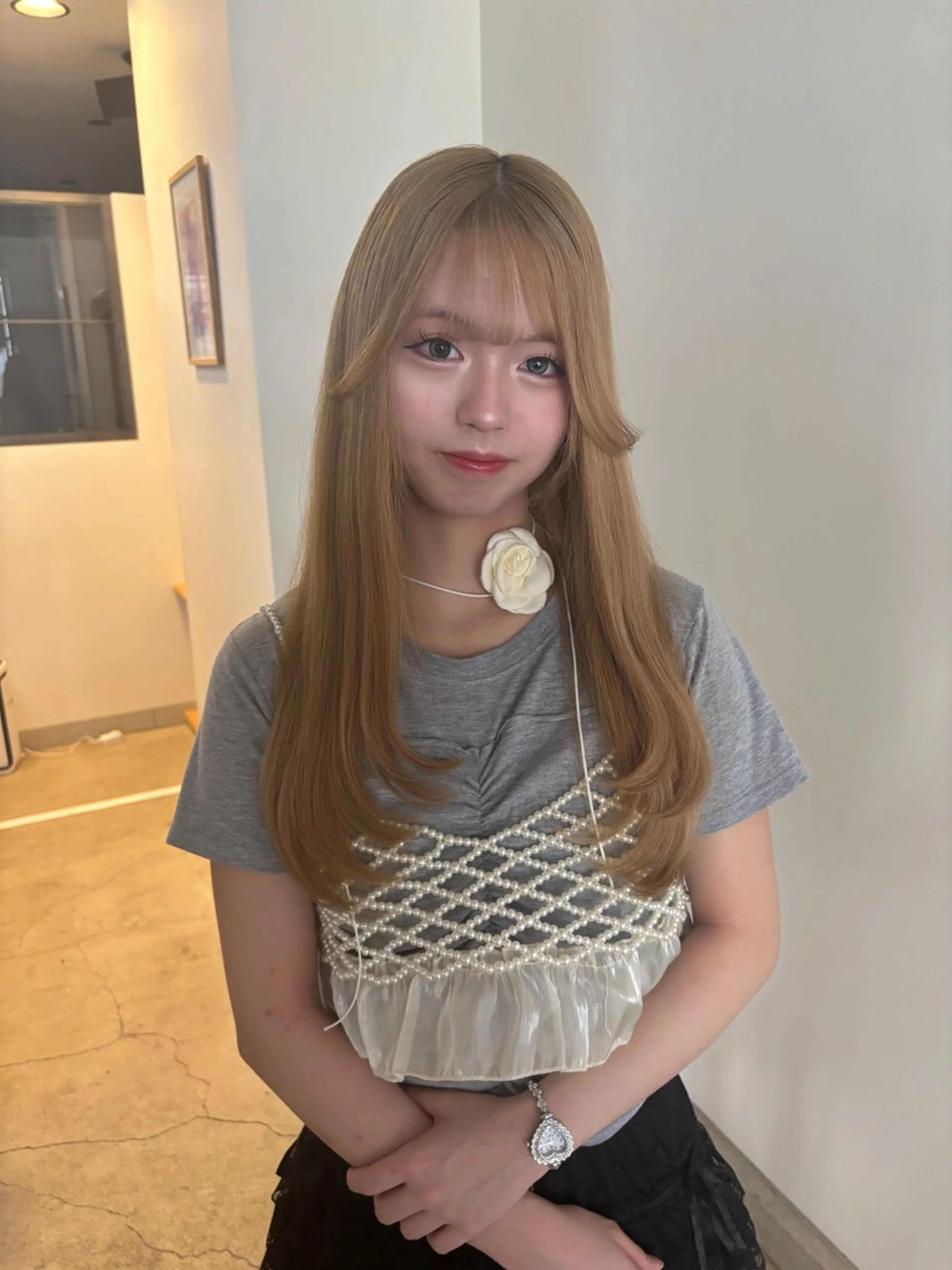 ロング カラー sion nozomi🎀のヘアスタイル