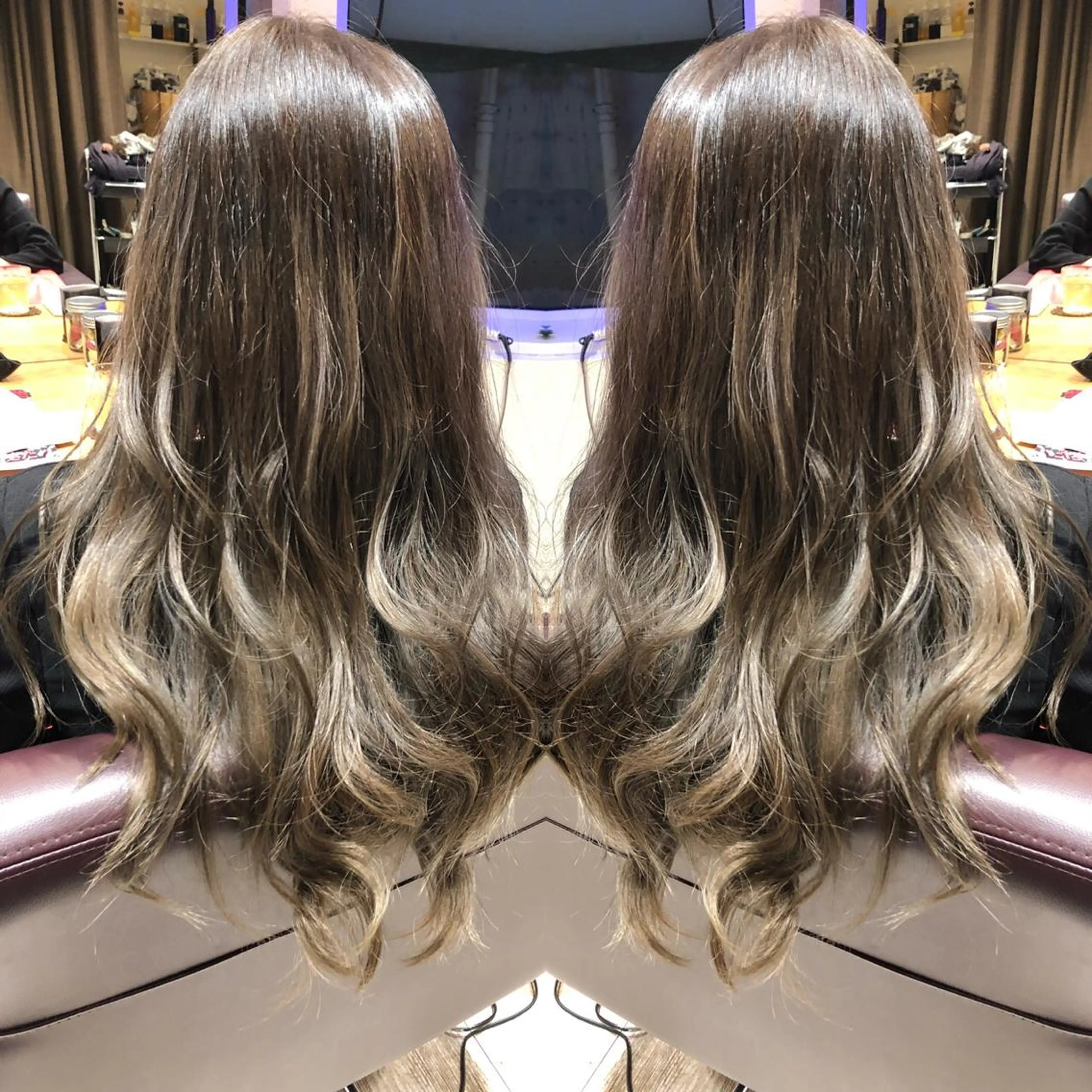 セミロング ヘアカラー GOOD NEIGHBORS松戸店所属・✂︎ショートの匠✂︎ 坂巻 慶輔のヘアスタイル