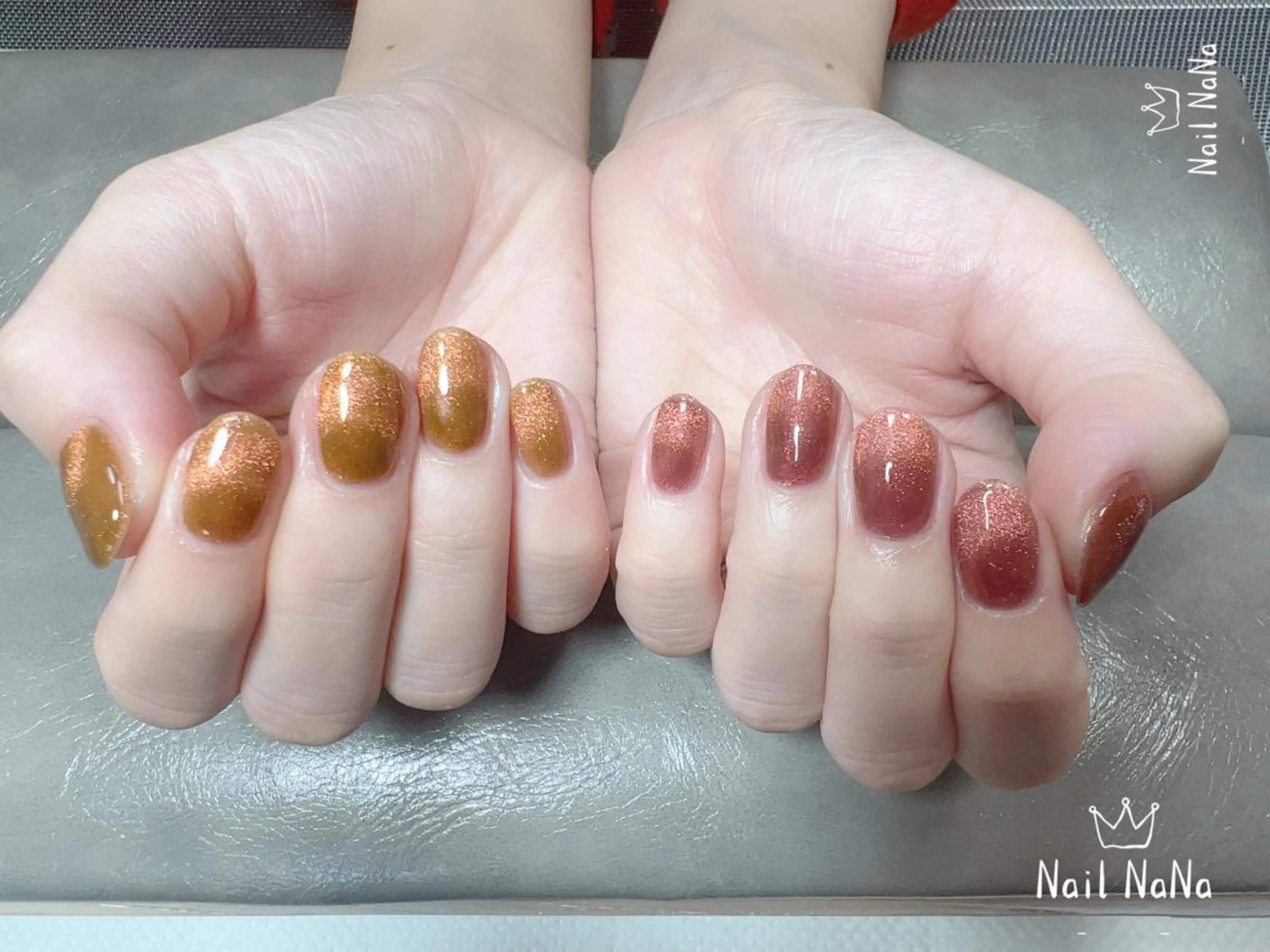 ショート カラー ネイル ハンドネイル Nail NaNaのネイルデザイン